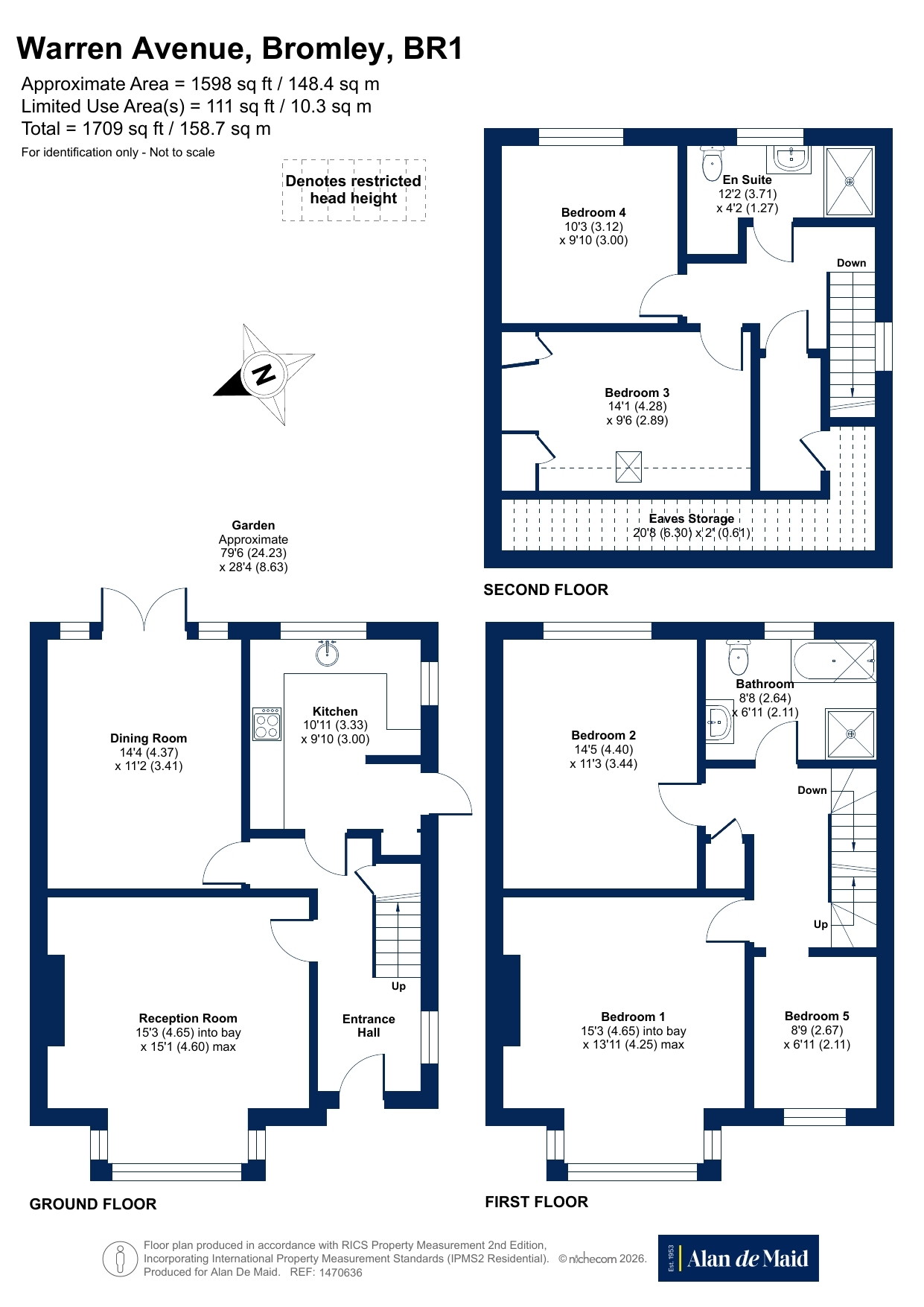 32, Warren Avenue, Bromley floorplan