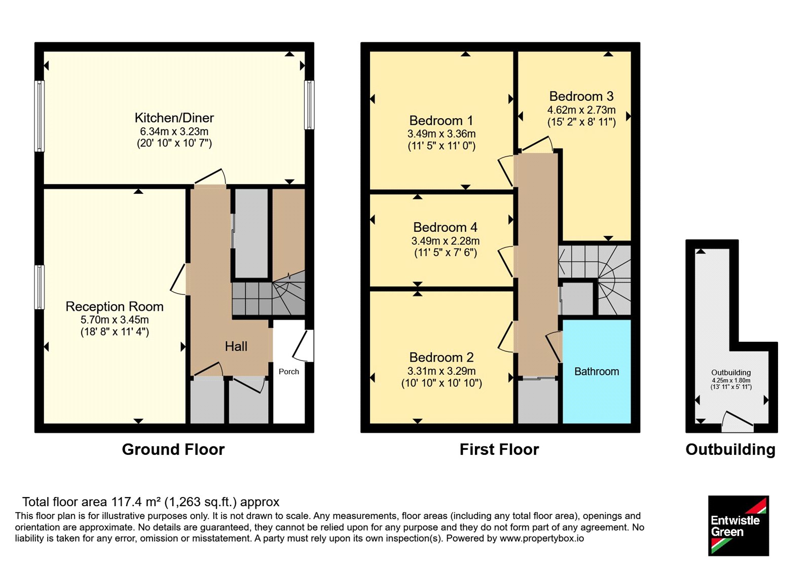 8, Badger Close, Runcorn floorplan