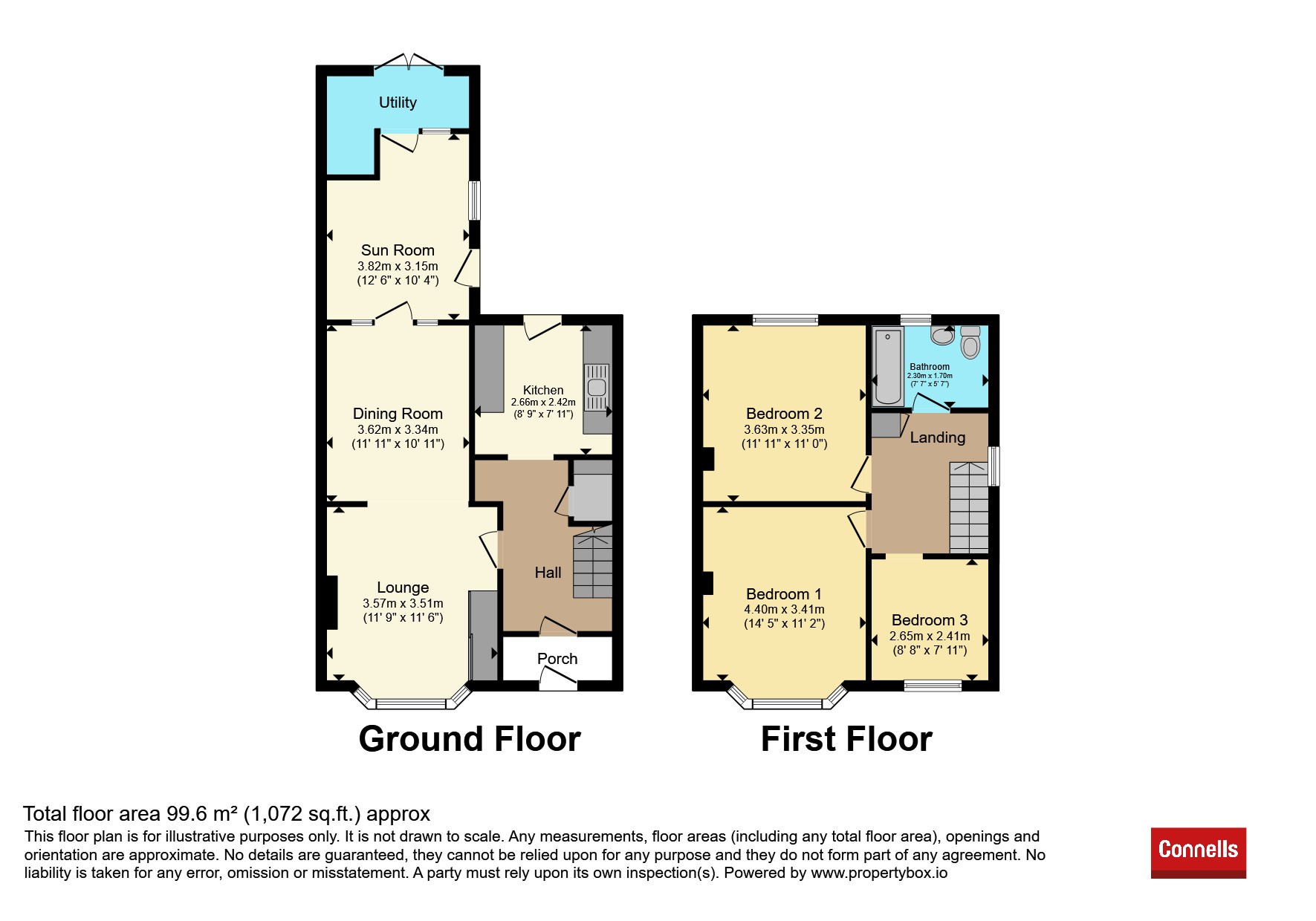94, Kingsley Road, Leamington Spa floorplan