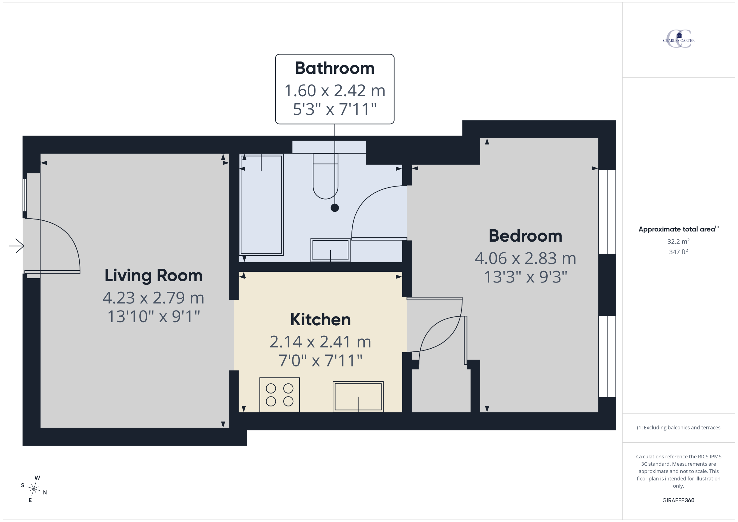Flat 2, Tewkesbury floorplan