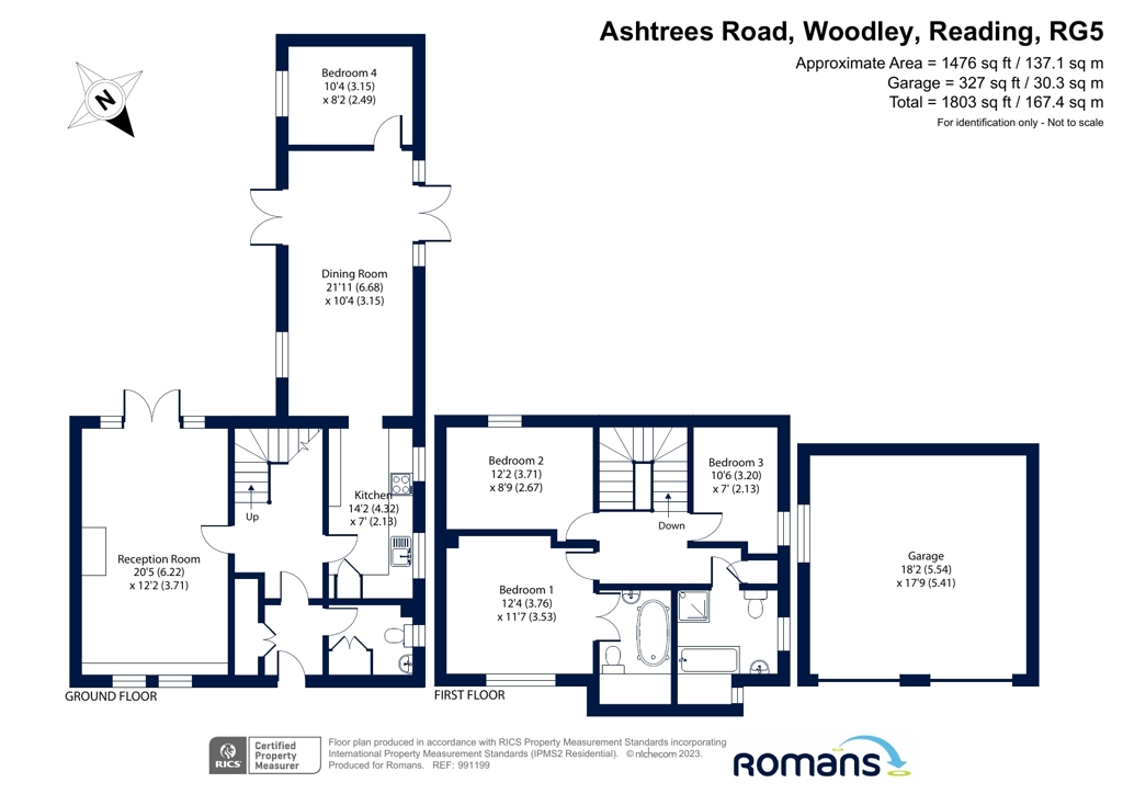 Pithers Barn, 29, Ashtrees Road, Reading floorplan