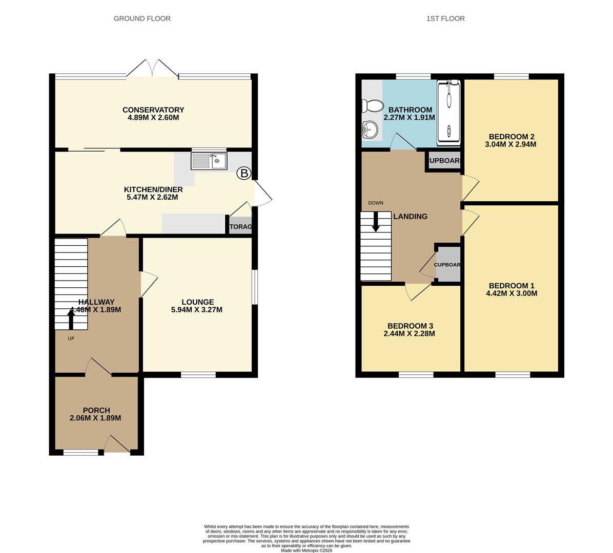 30, Lexington Gardens, Newark floorplan