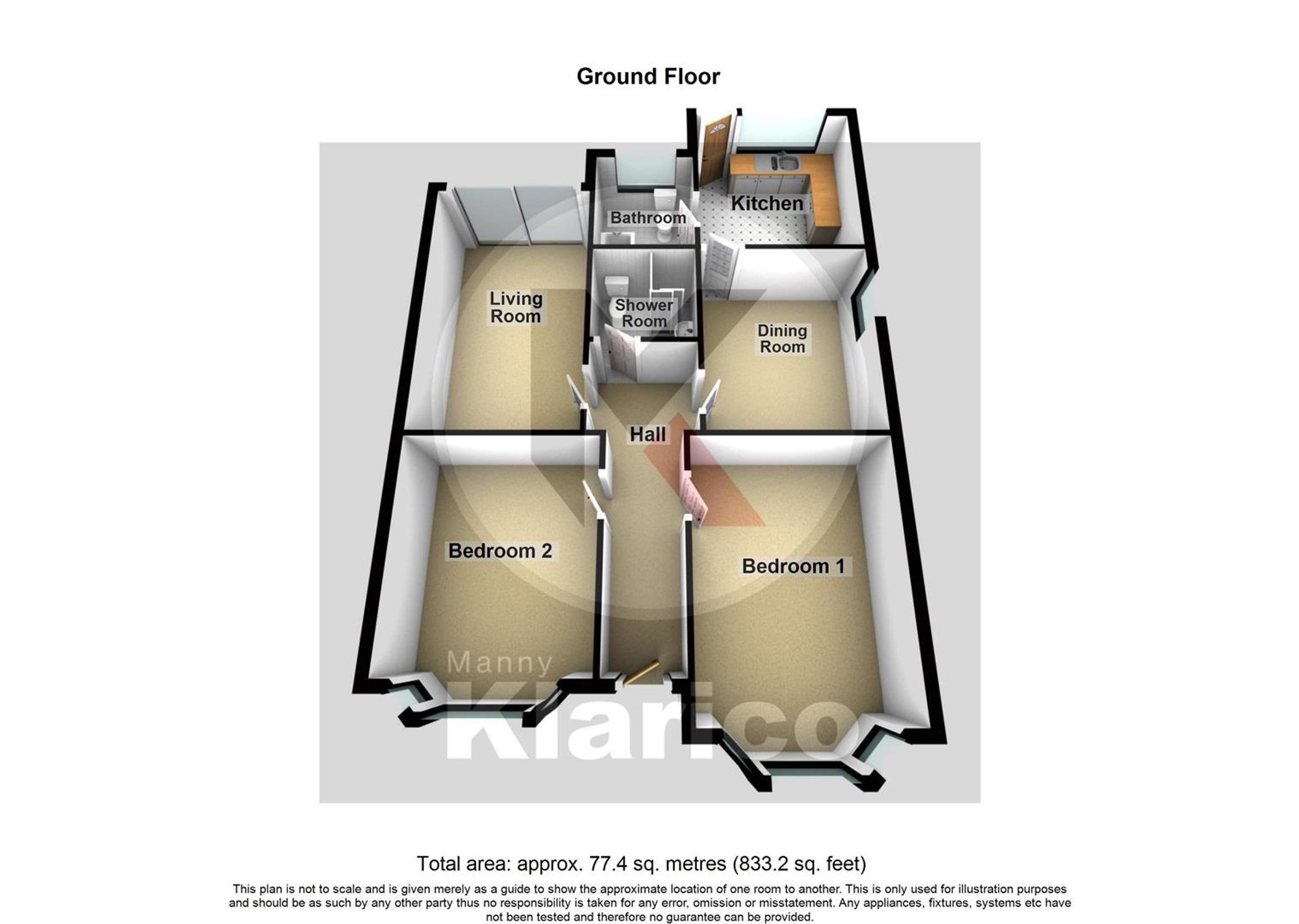 42 Cubley Road, Birmingham floorplan