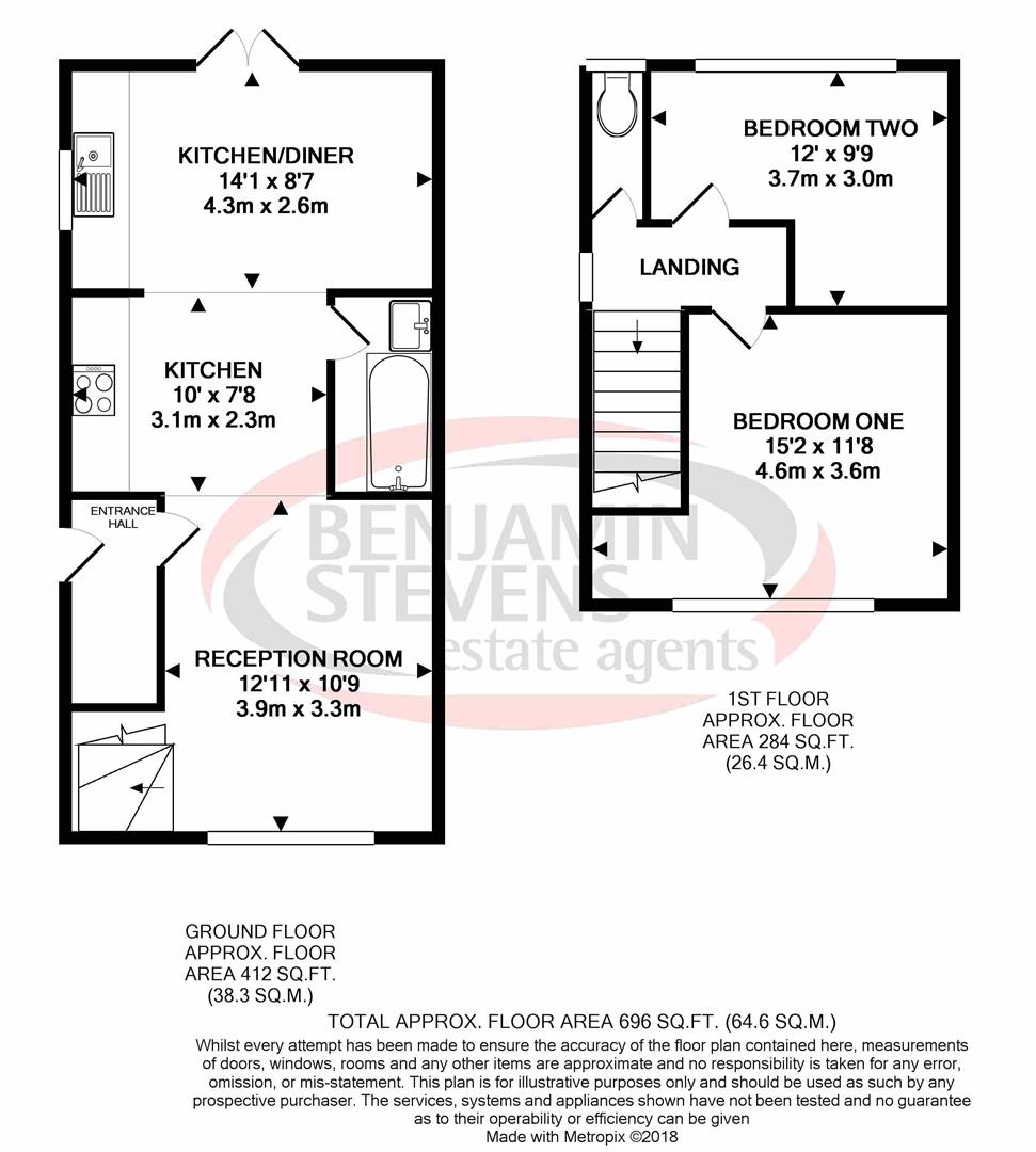 2 Bedrooms End terrace house for sale in Trevor Road, Burnt Oak, Edgware HA8