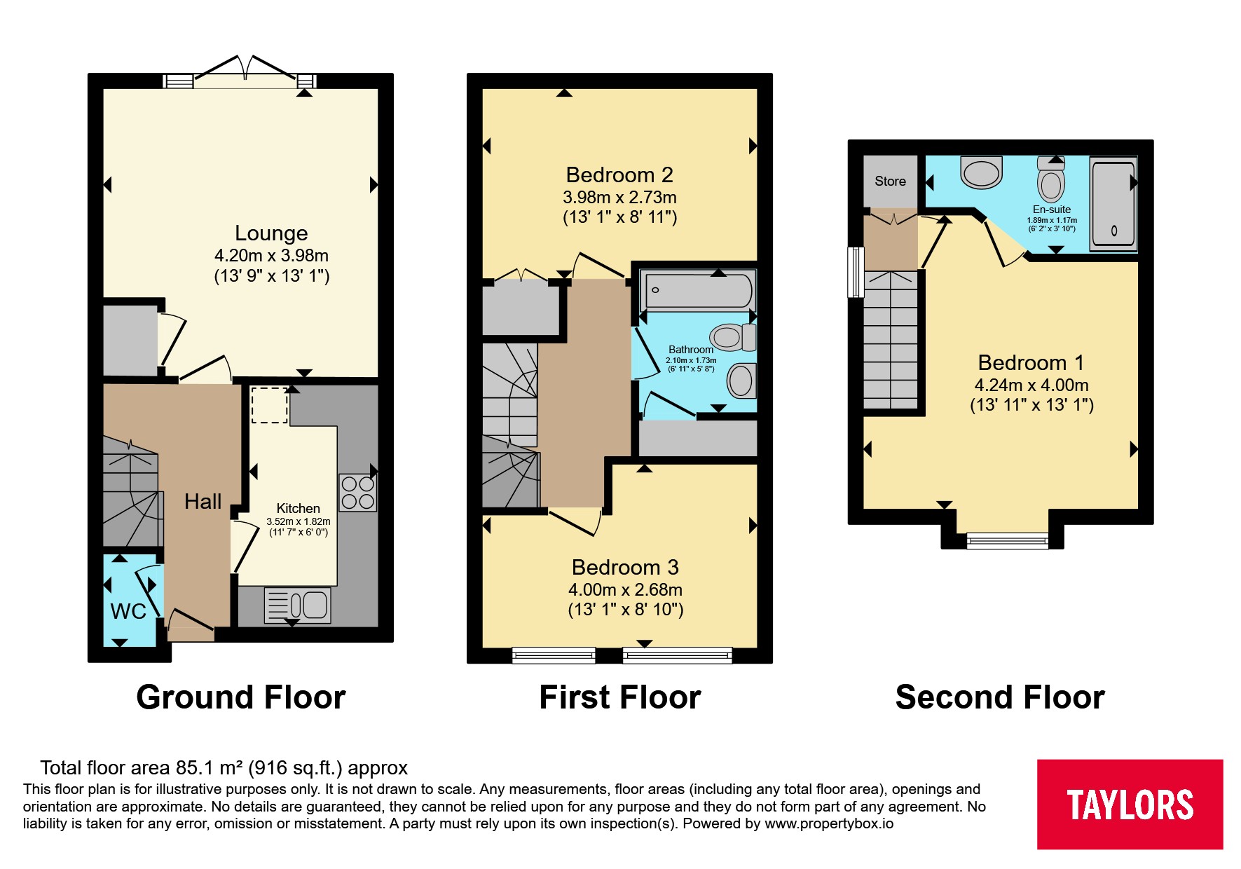 23, Fresson Road, Hertfordshire floorplan