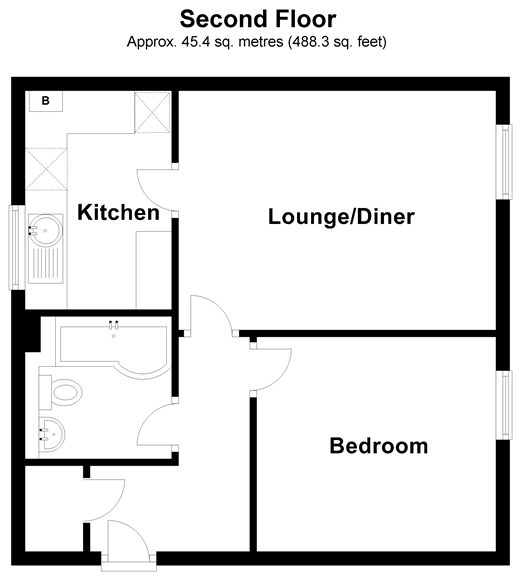 1 Bedrooms Flat for sale in St. James Avenue, Sutton, Surrey SM1