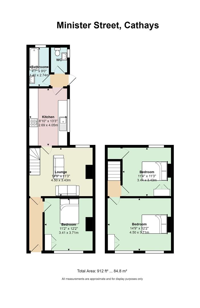 3 Bedrooms  to rent in Minister Street, Cathays, Cardiff CF24