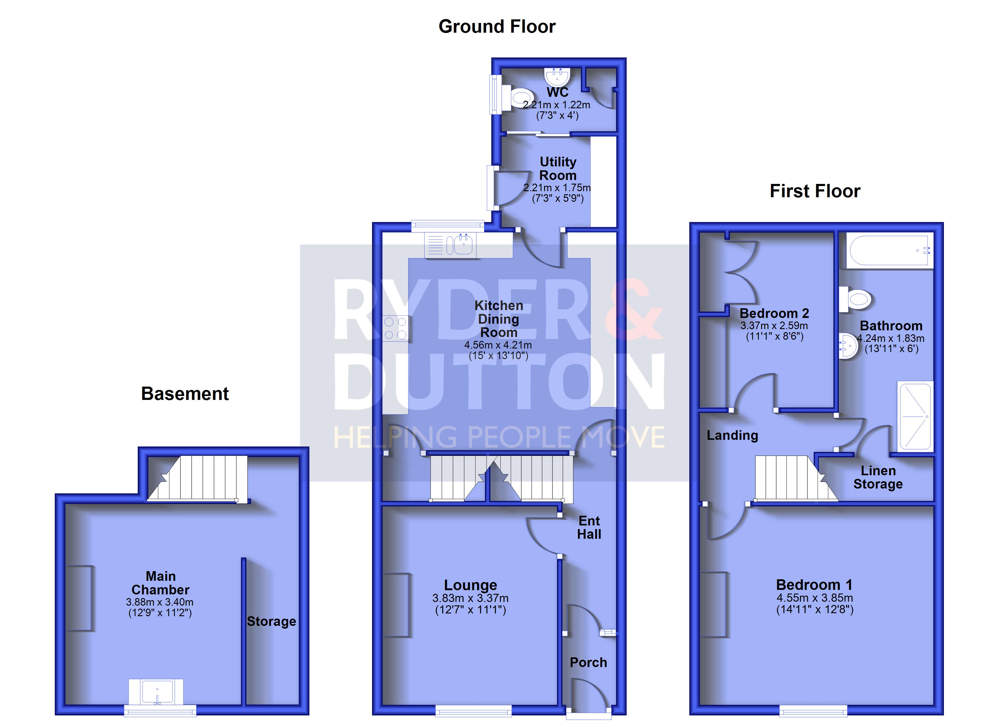 7, Hud Hey Road, Rossendale floorplan