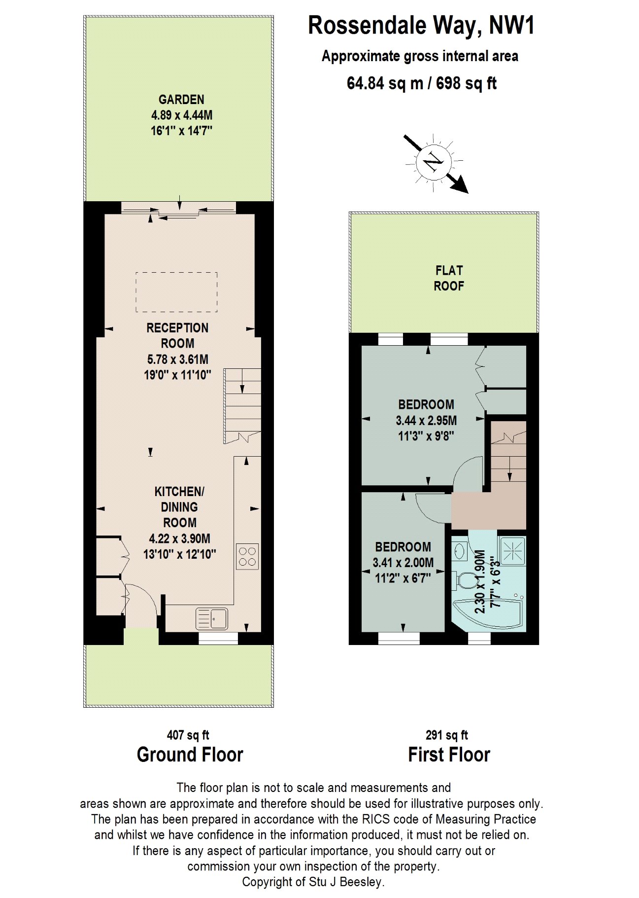 Rossendale Way, London floorplan