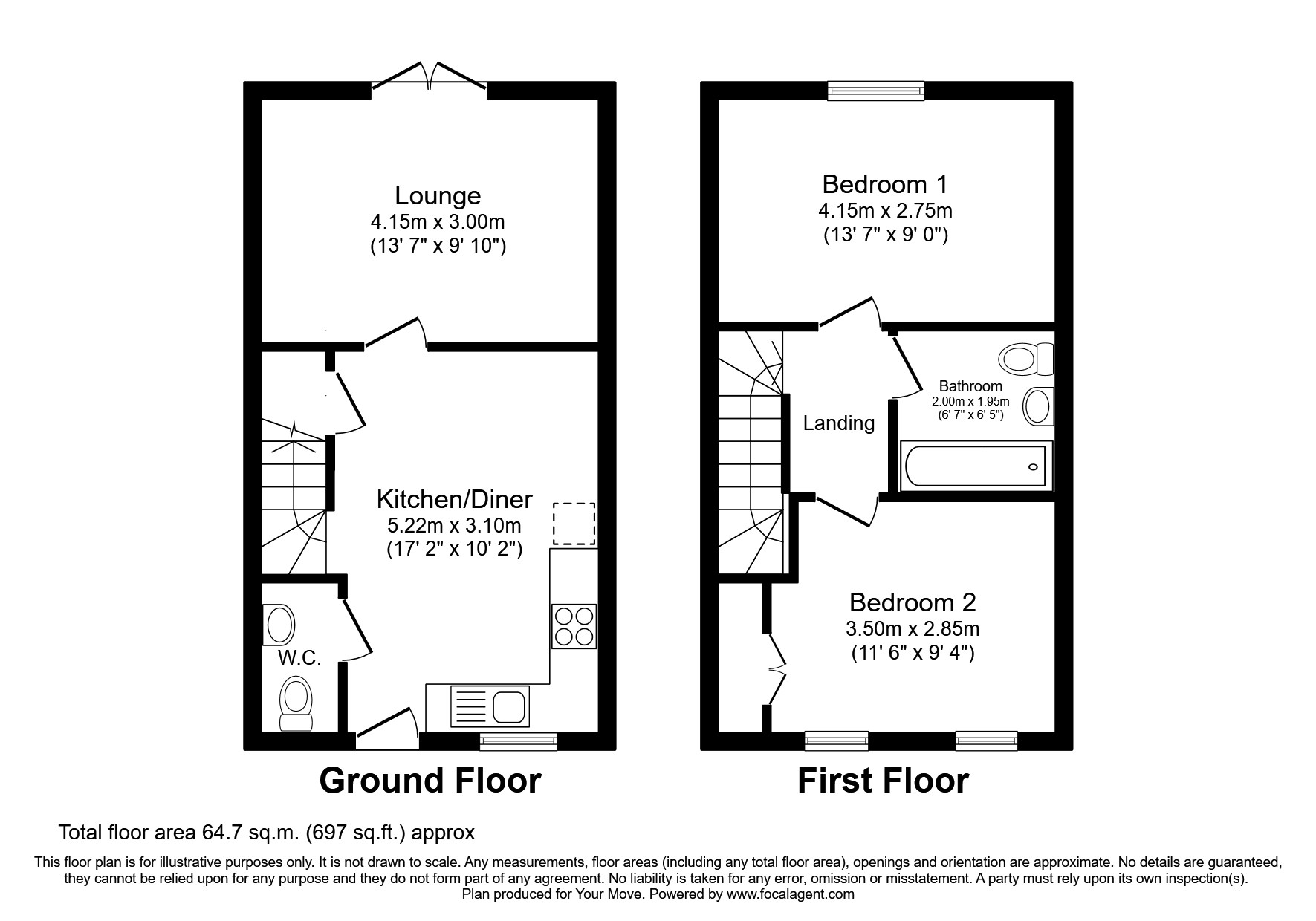 42, Cherry Paddocks, Lincoln floorplan