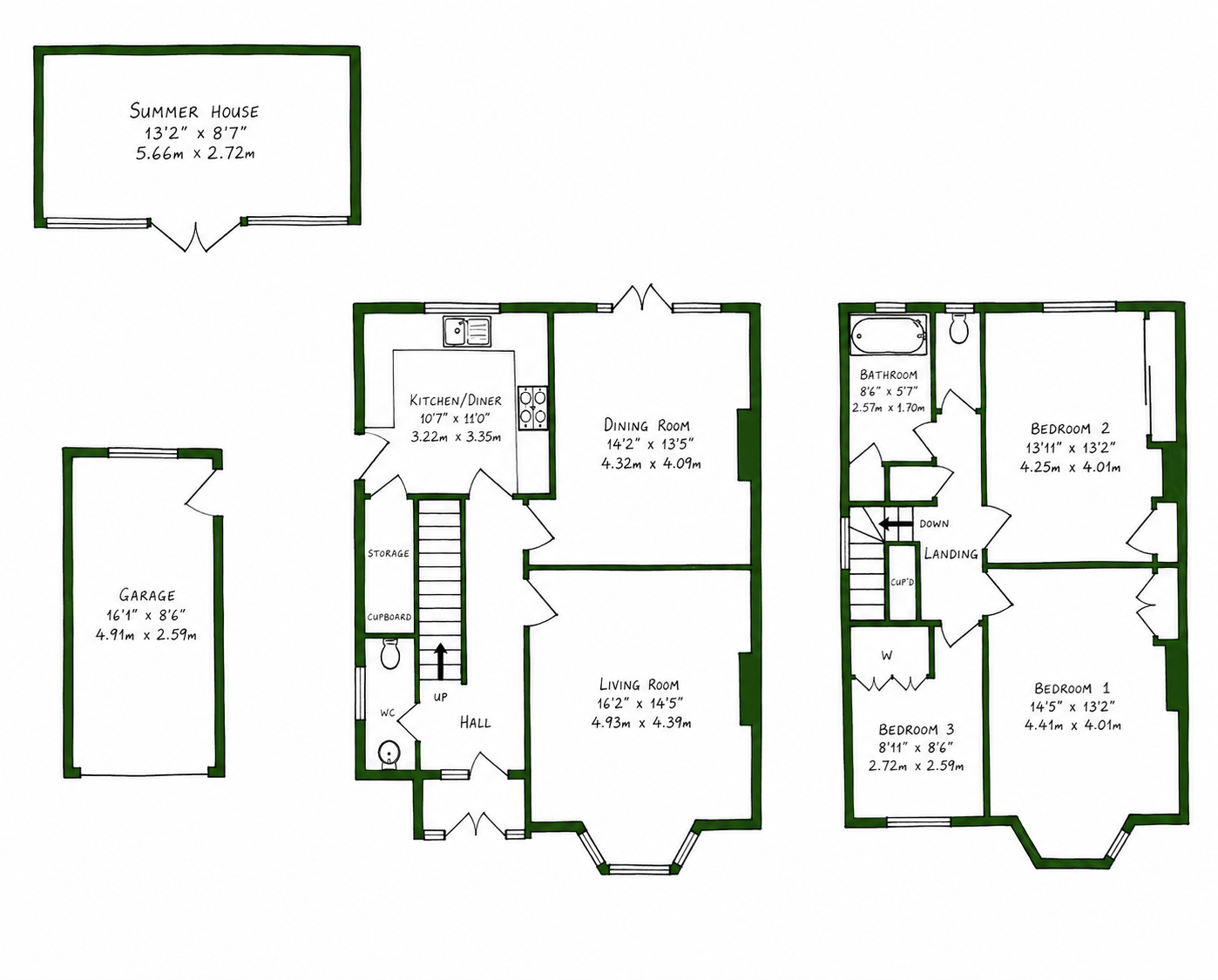 9, Hever Croft, London floorplan
