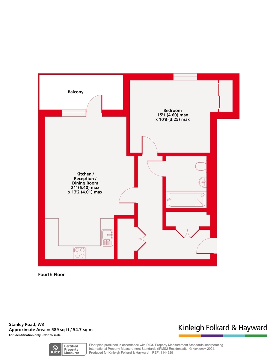 Stanley Road, London floorplan