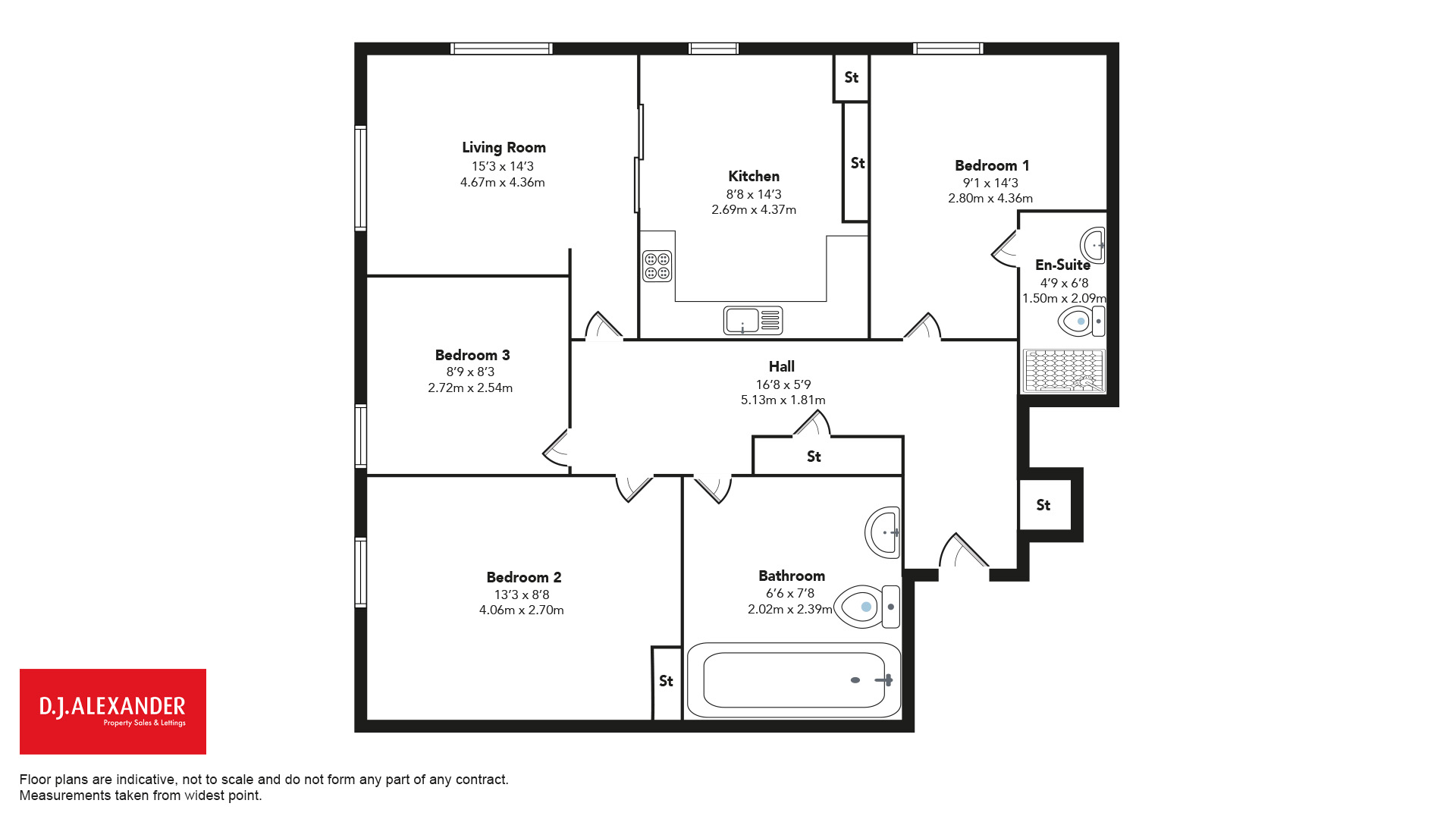 Flat 0/2, 3, Kenley Road, Renfrewshire floorplan
