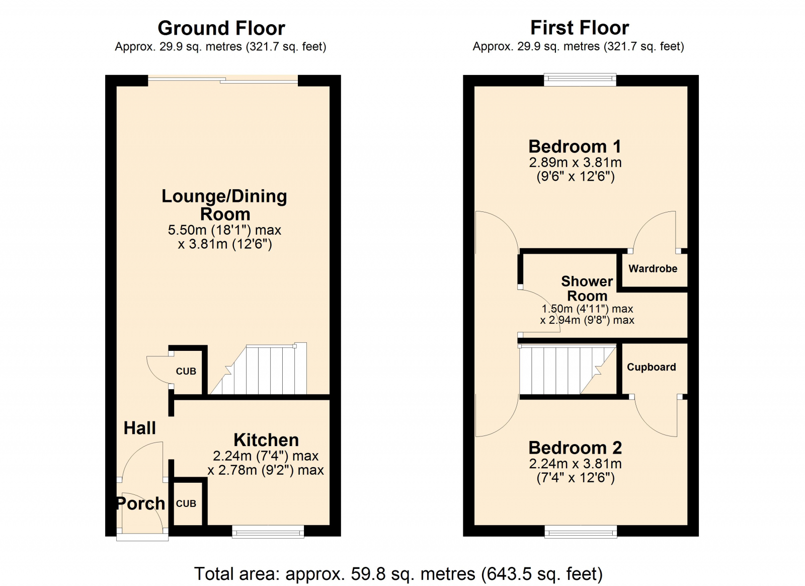 26 Wheatstone Close, Northway, Tewkesbury floorplan