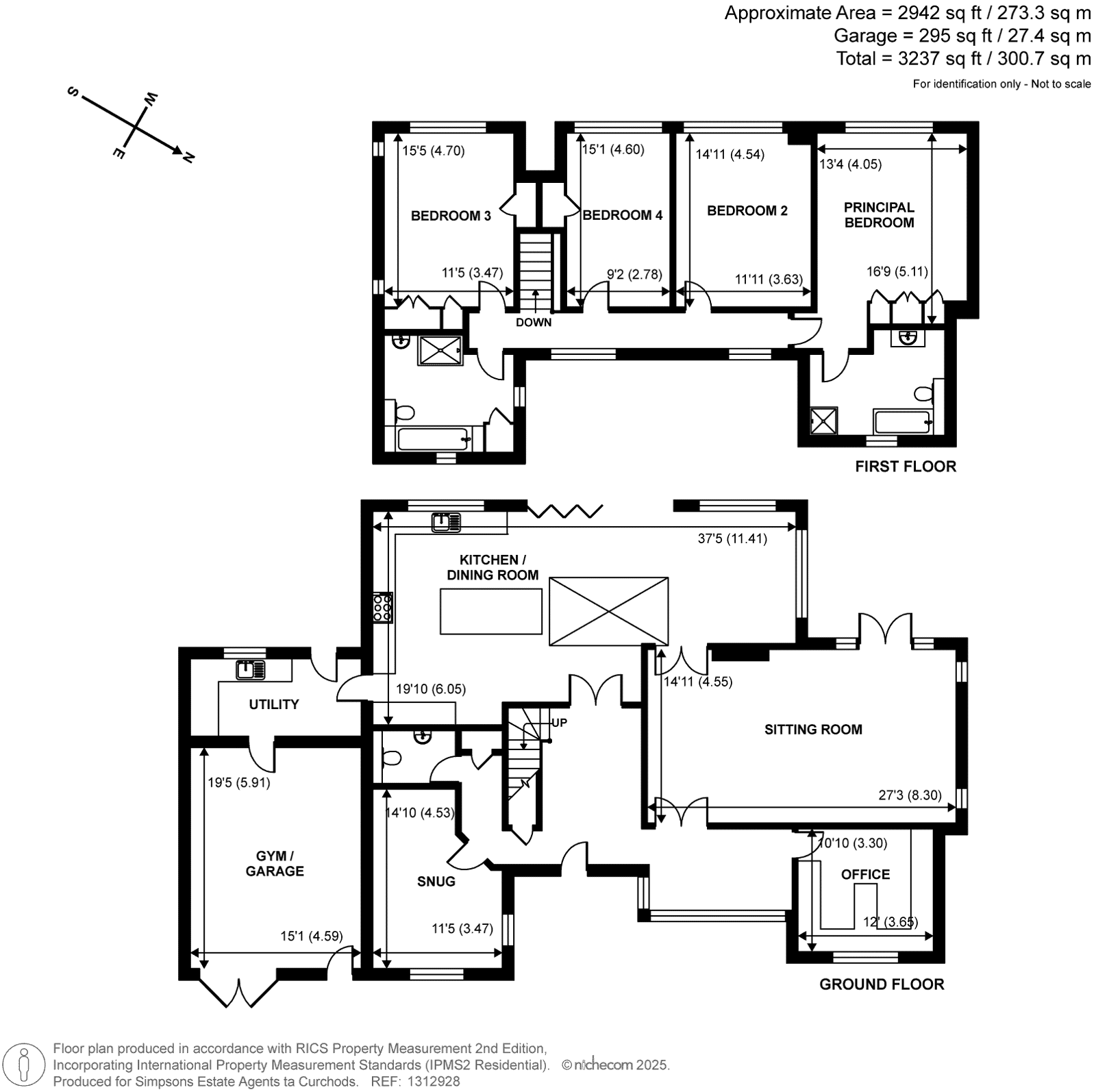 Kingswood Cottage,, High Park Avenue, East Horsley floorplan