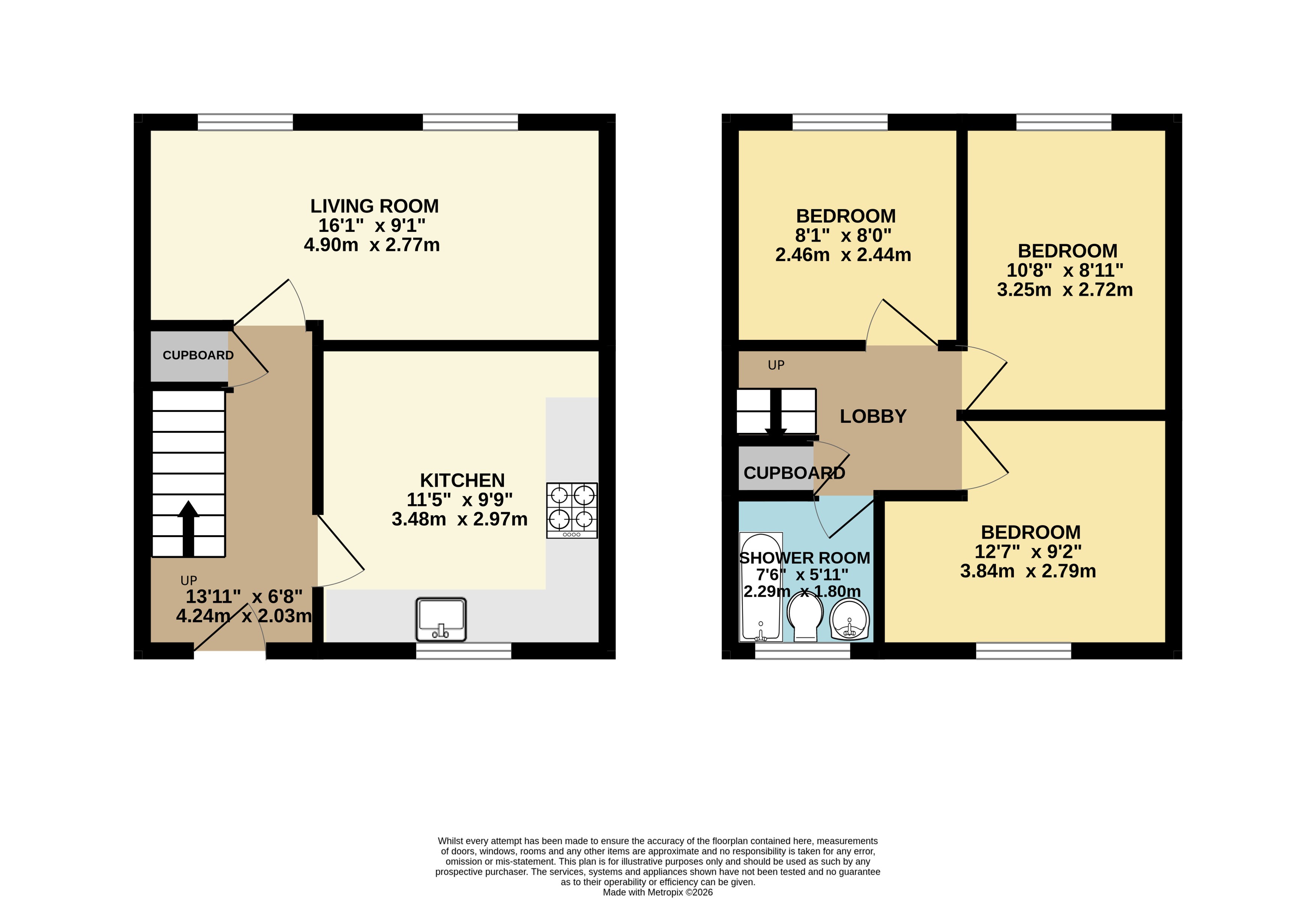 The Old Studio St. Brannocks Road, Ilfracombe Devon, Devon floorplan