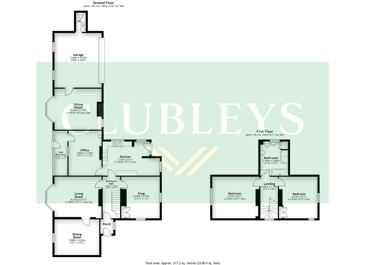 Station House, Rice Lane, Flaxton floorplan