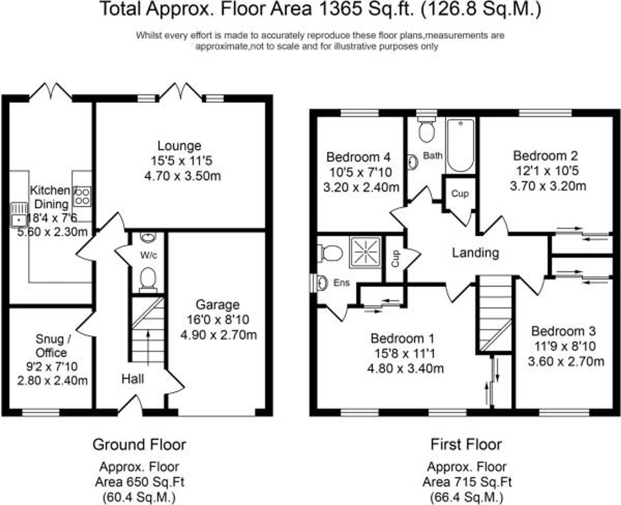3 Oak Mews Oak Drive, Ormskirk floorplan