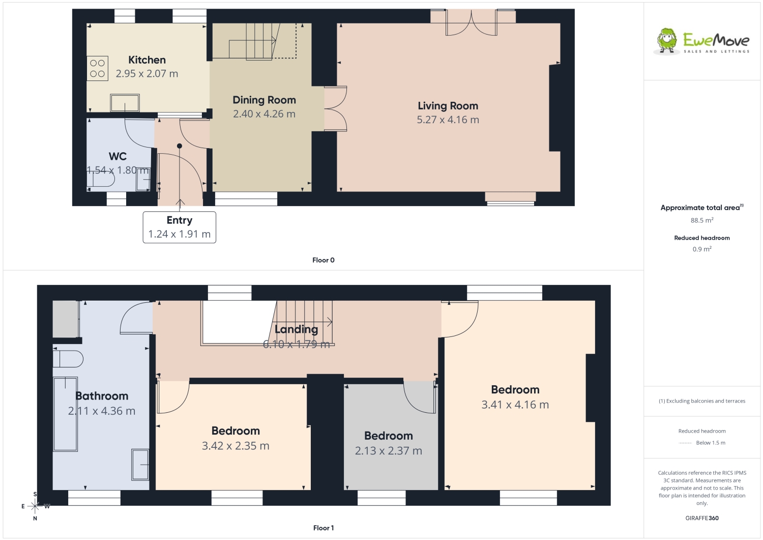 9-11, Mottram Moor Hollingworth, Hyde floorplan