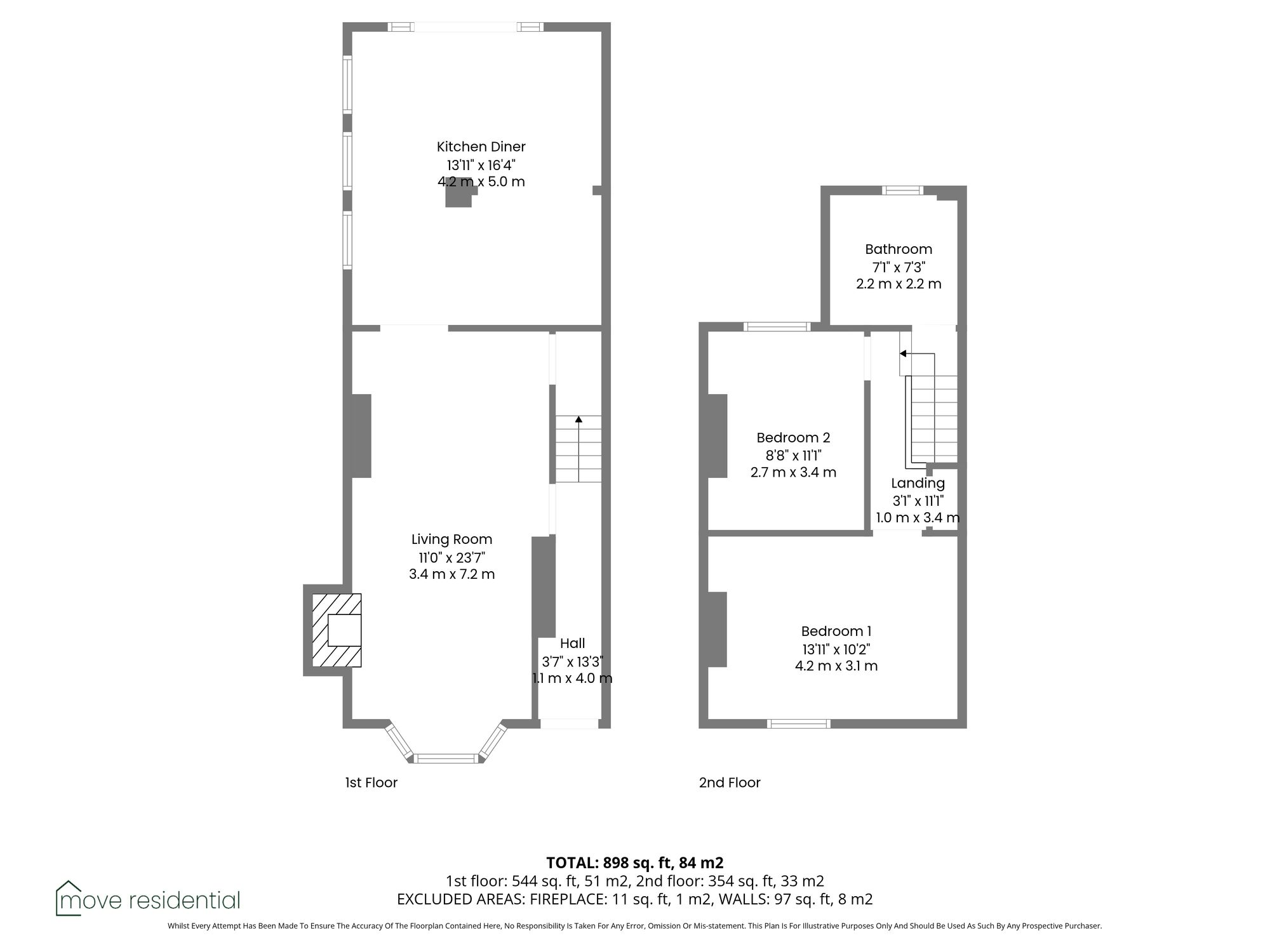 44 Argyle Road, Liverpool floorplan