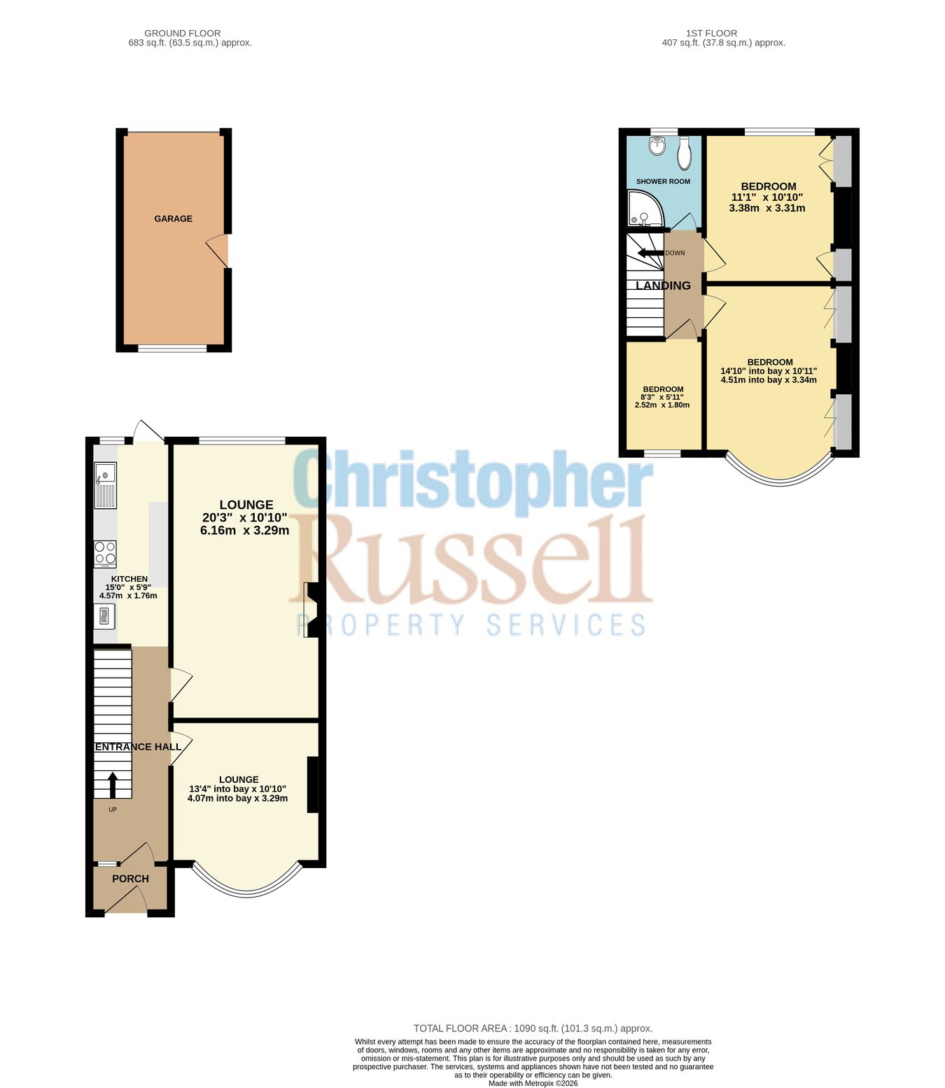 Leechcroft Avenue, Sidcup floorplan