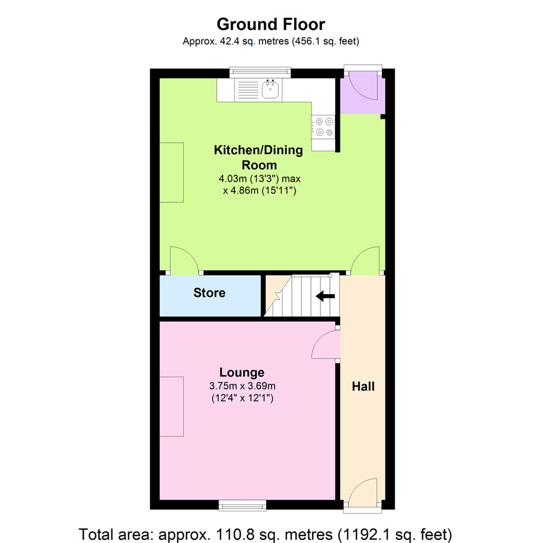 3 Bedrooms Terraced house to rent in West Street, Waterfoot, Rossendale BB4