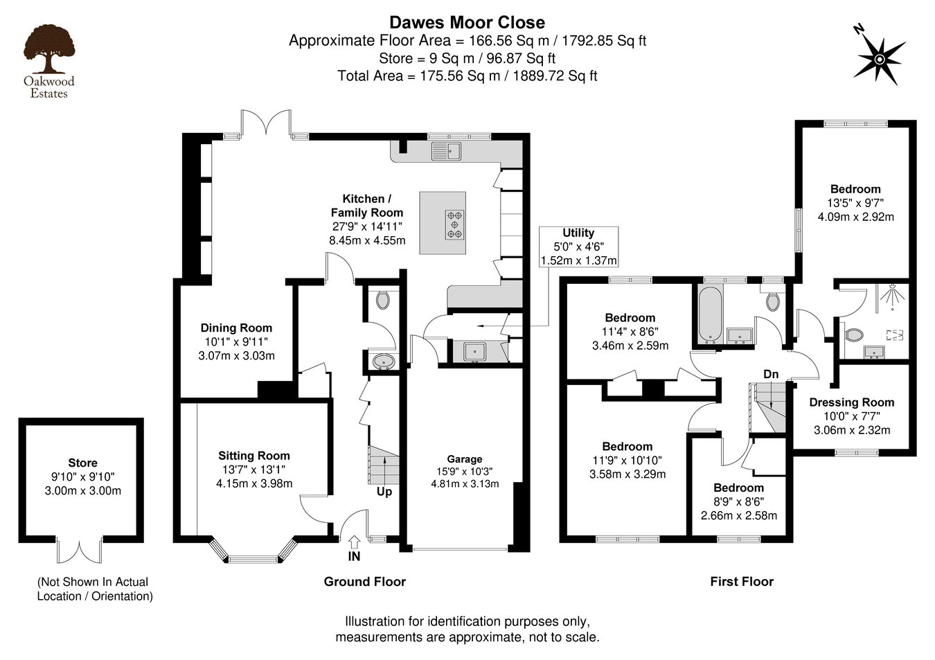 56, Dawes Moor Close, Slough floorplan