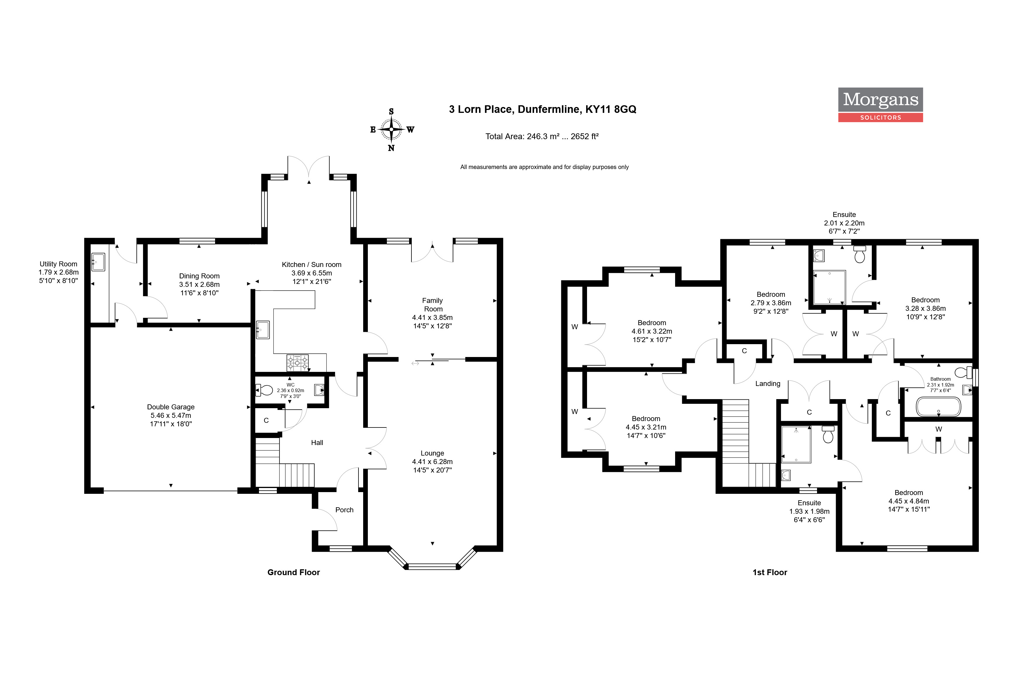 3, Lorn Place, Dunfermline floorplan