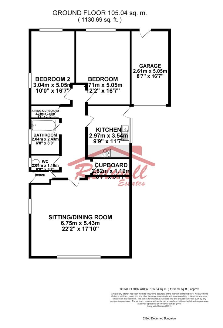 2 Bedrooms Detached bungalow for sale in Turkey Road, Bexhill-On-Sea TN39