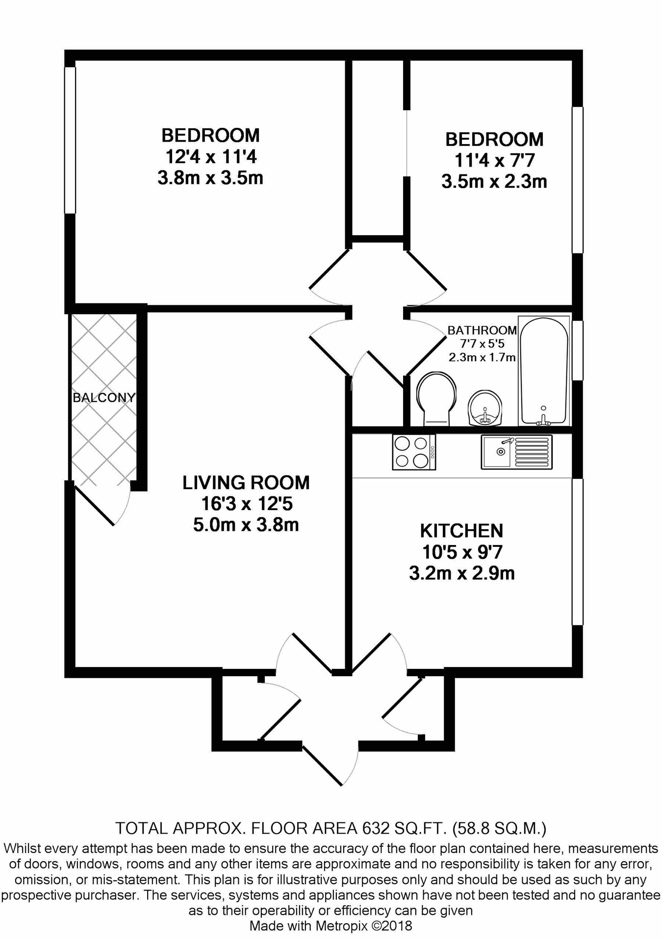 2 Bedrooms Flat to rent in Thirlestane, Lemsford Road, St Albans AL1