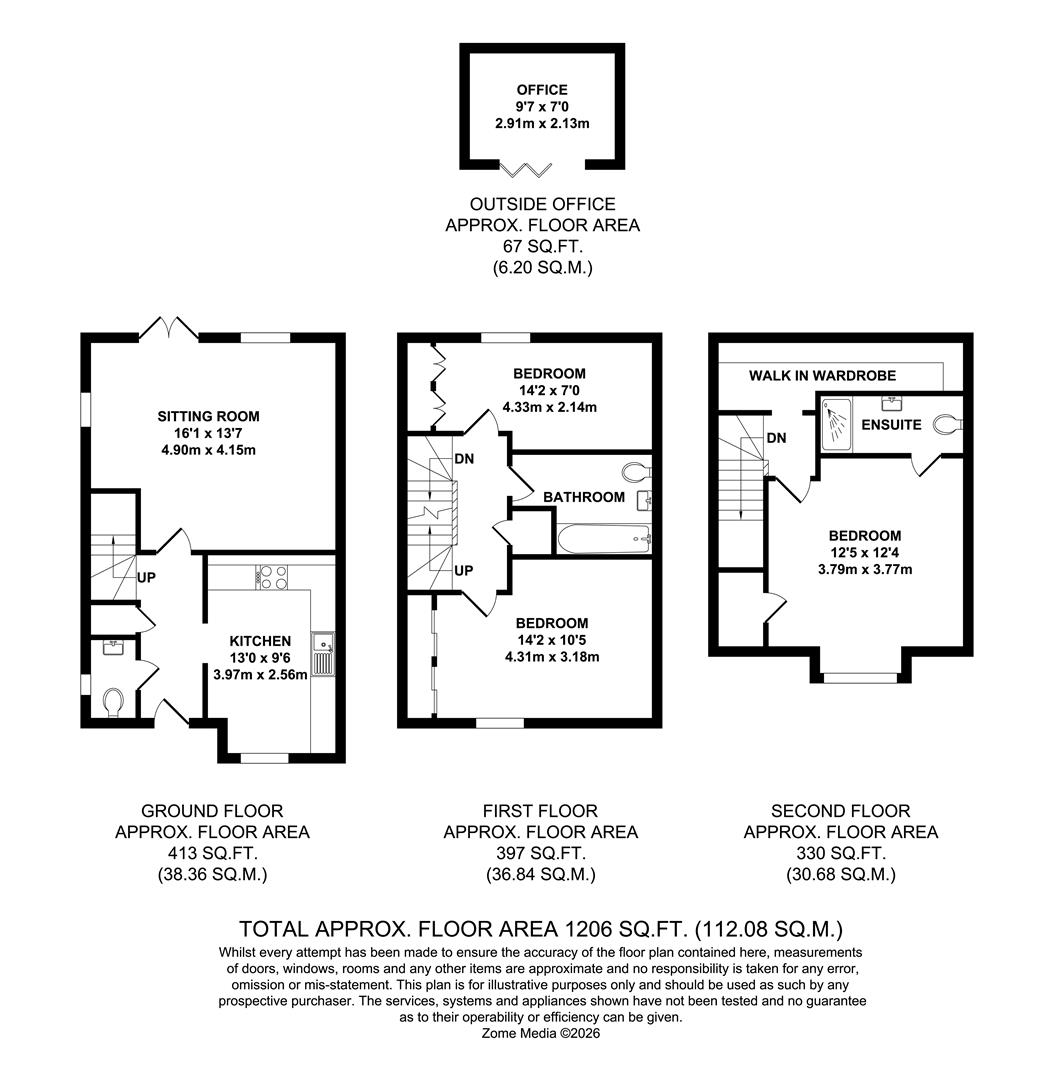 Edington Way, West Malling floorplan