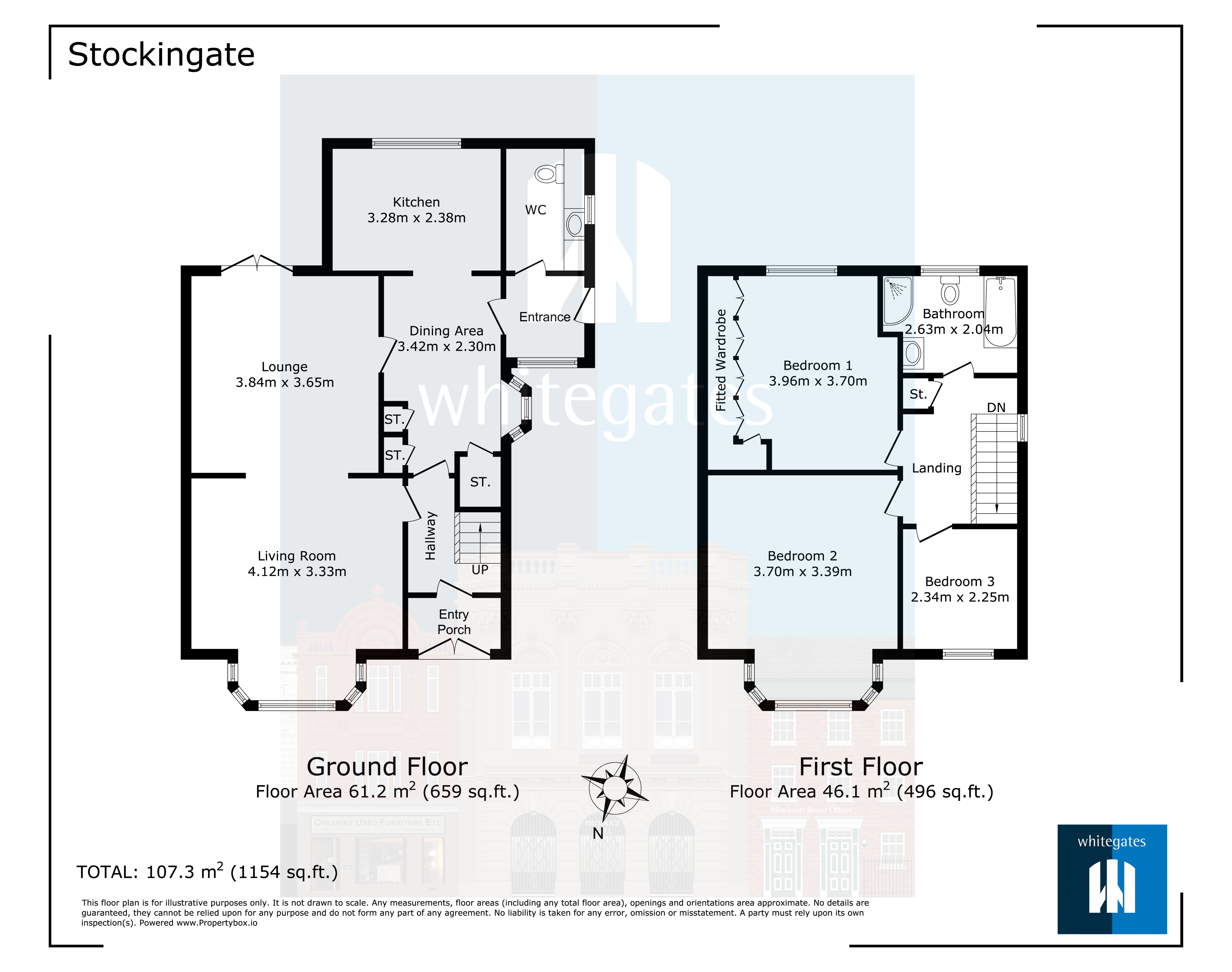 10, Stockingate, Pontefract floorplan