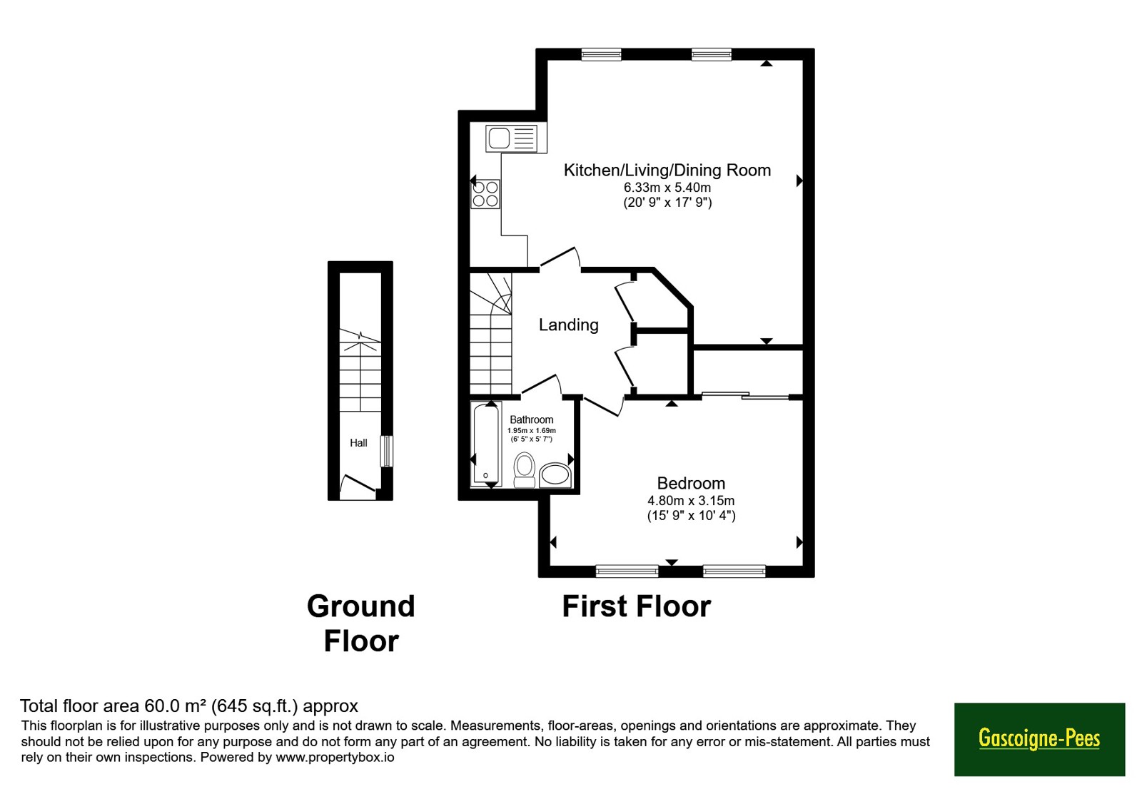 6, Halcyon Close, Leatherhead floorplan