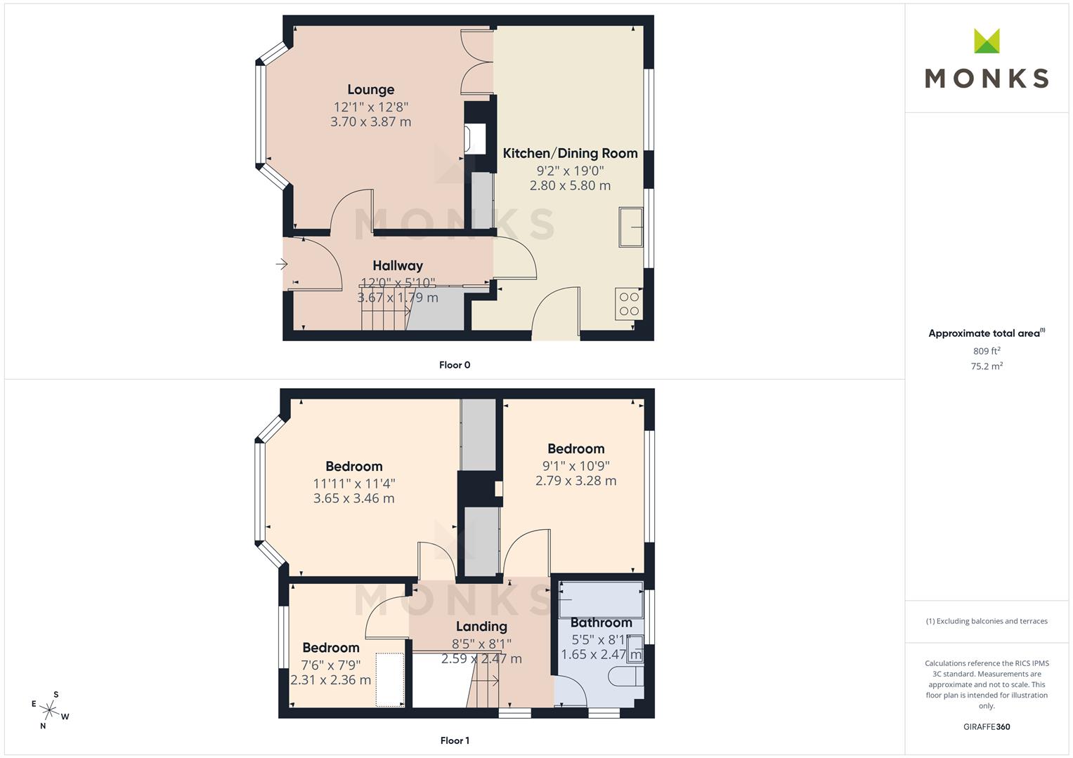 3, Weston Drive, Shrewsbury floorplan