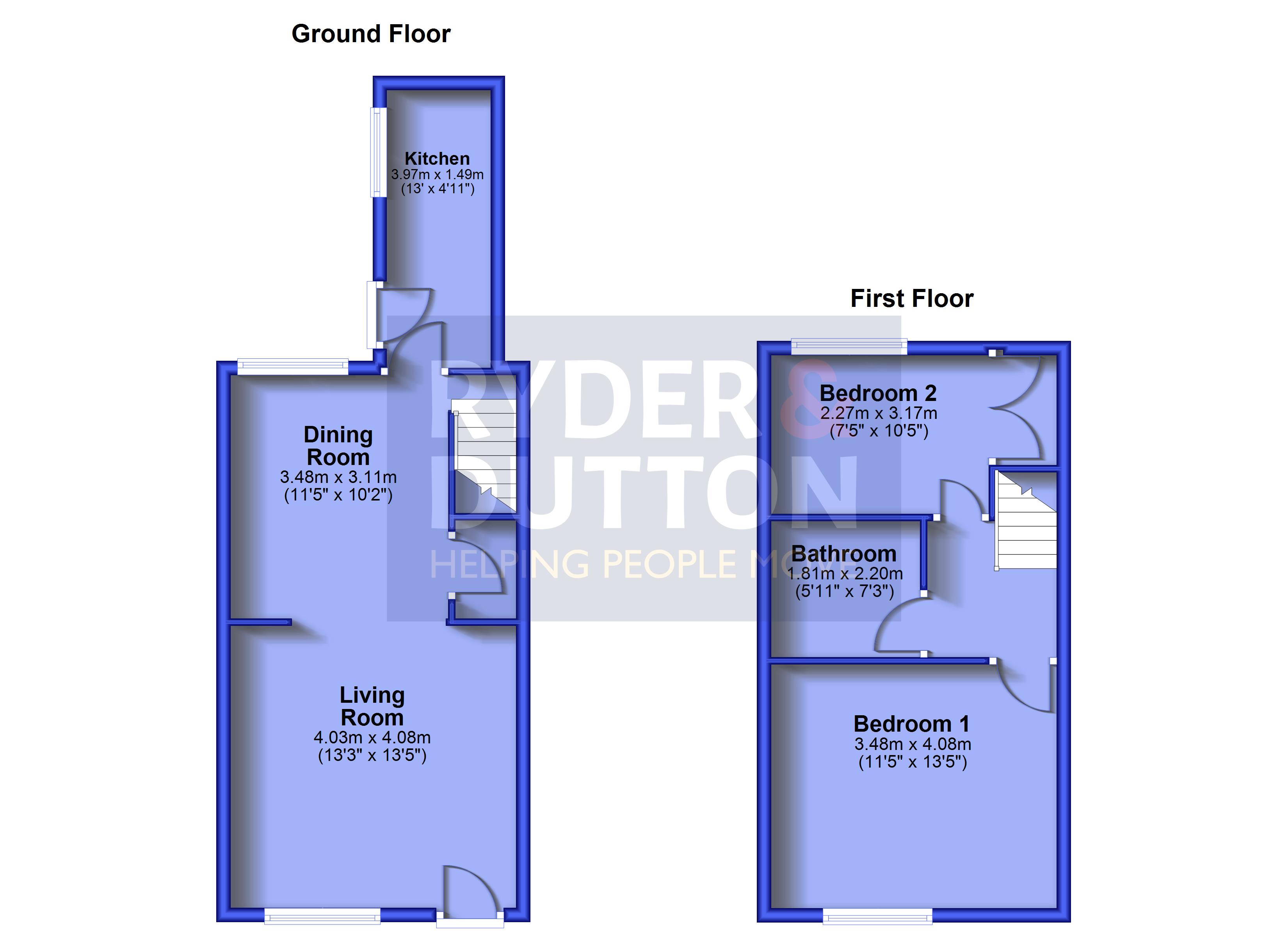 37, Queen Street, Greater Manchester floorplan