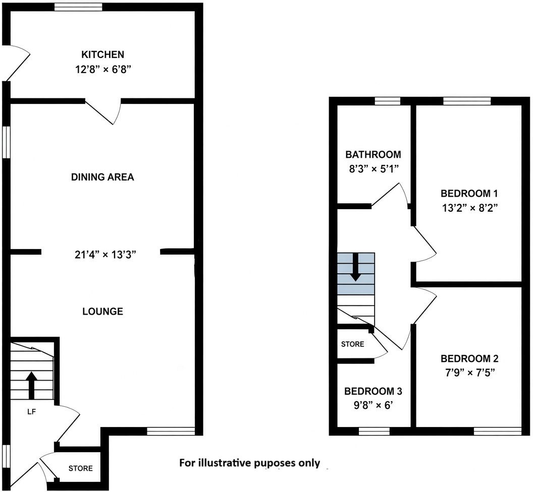 61, Cumberland Drive, Barnsley floorplan