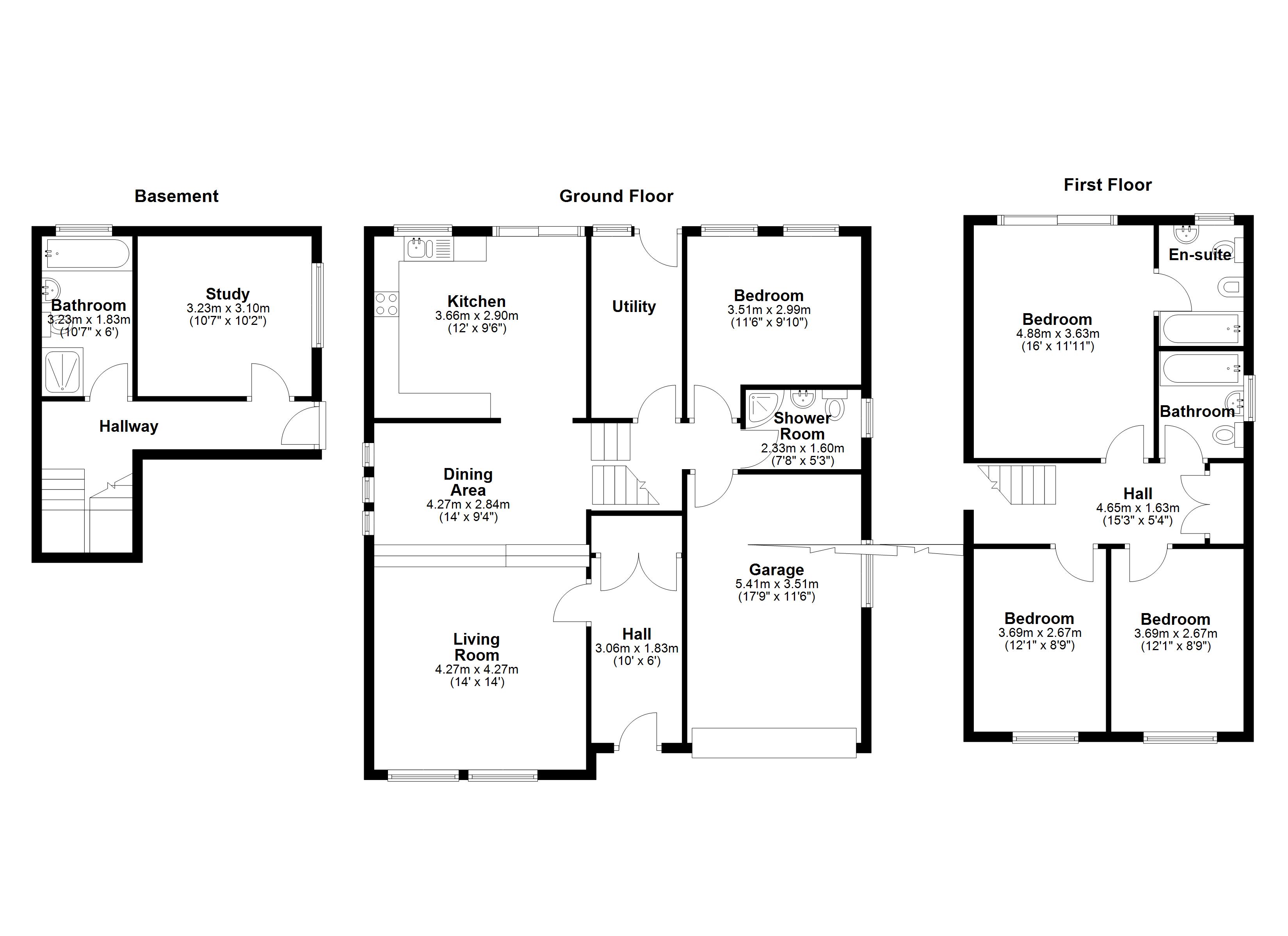 3 Kew Fields, Kewstoke Road, Weston s Mare floorplan