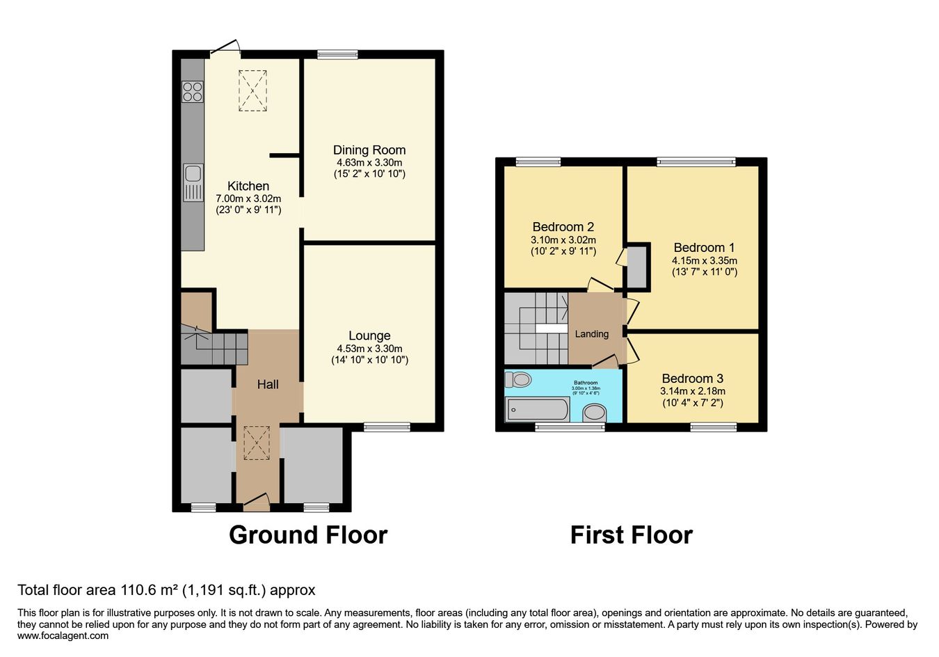 33, Firbank Road, St Albans floorplan