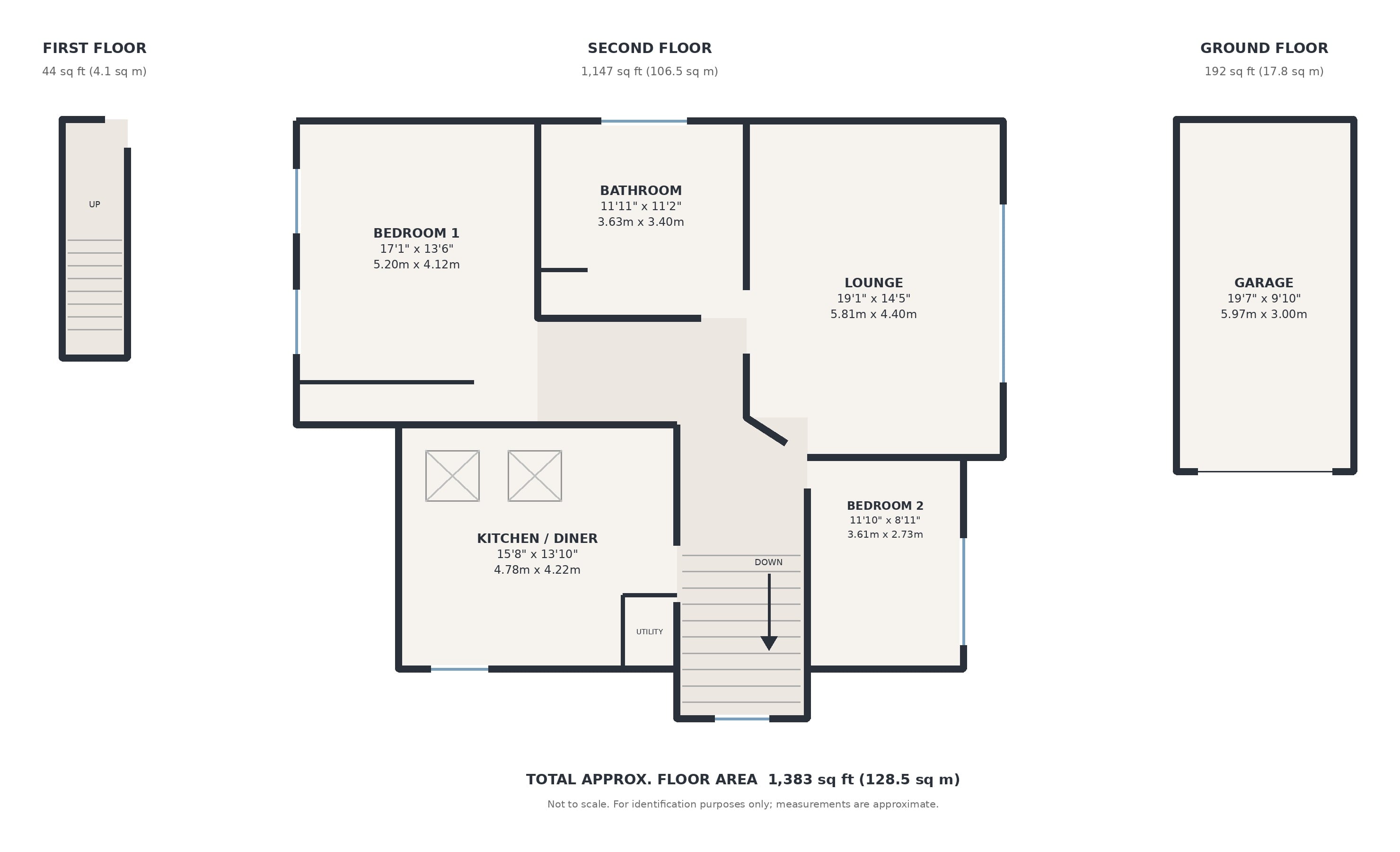 1b, Ashleigh Road, Leeds floorplan