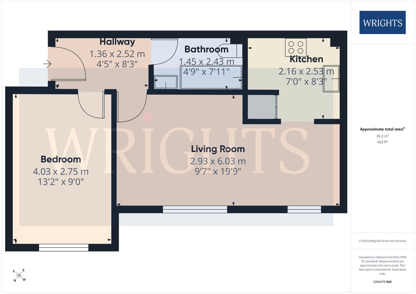 17, Regent Court, Welwyn Garden City floorplan