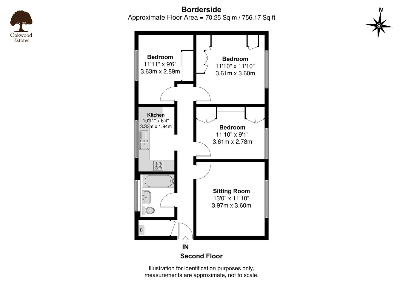 98, Borderside, Slough floorplan