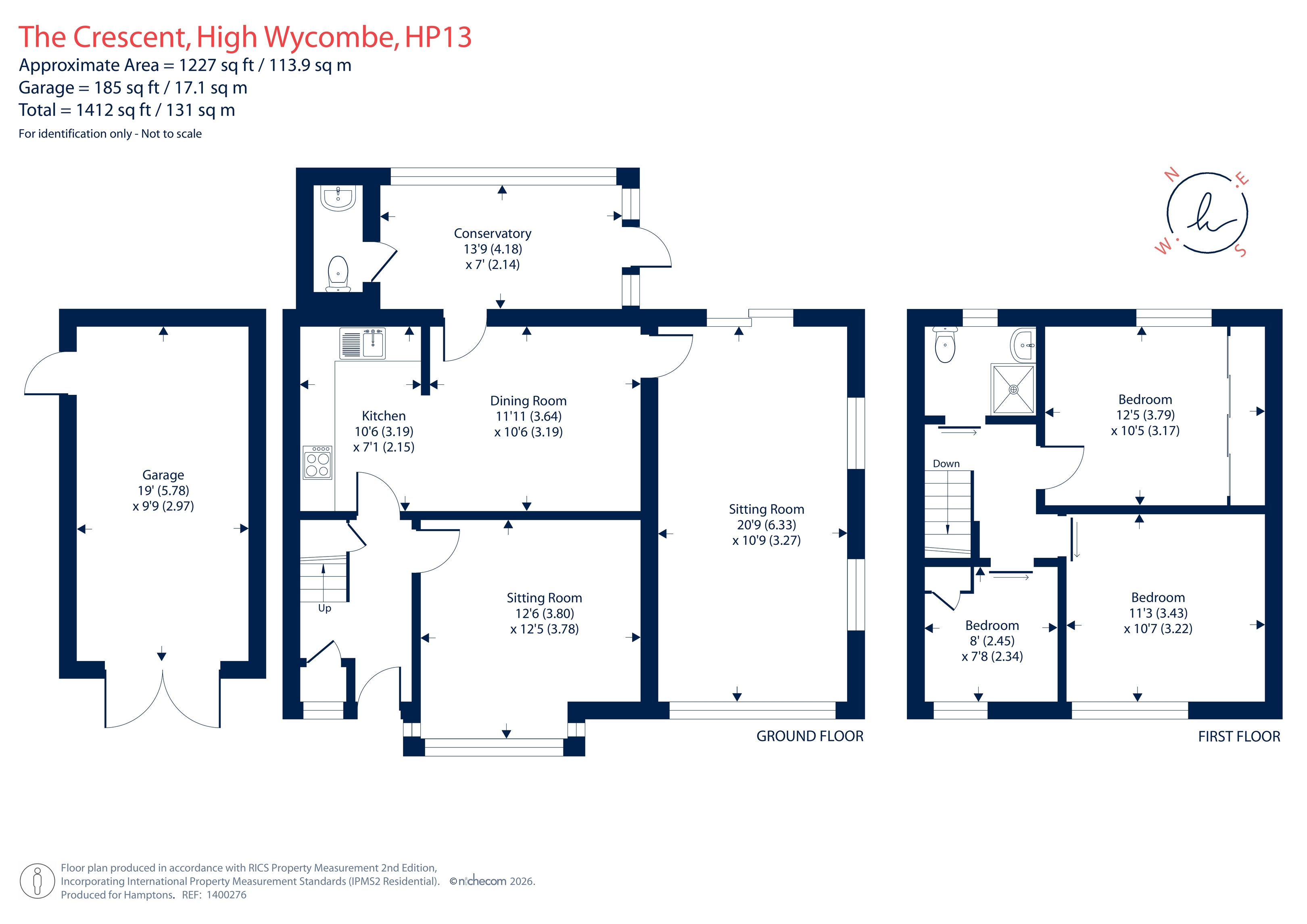 29, The Crescent, High Wycombe floorplan