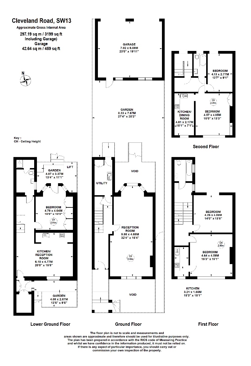 13 Cleveland Road, London floorplan