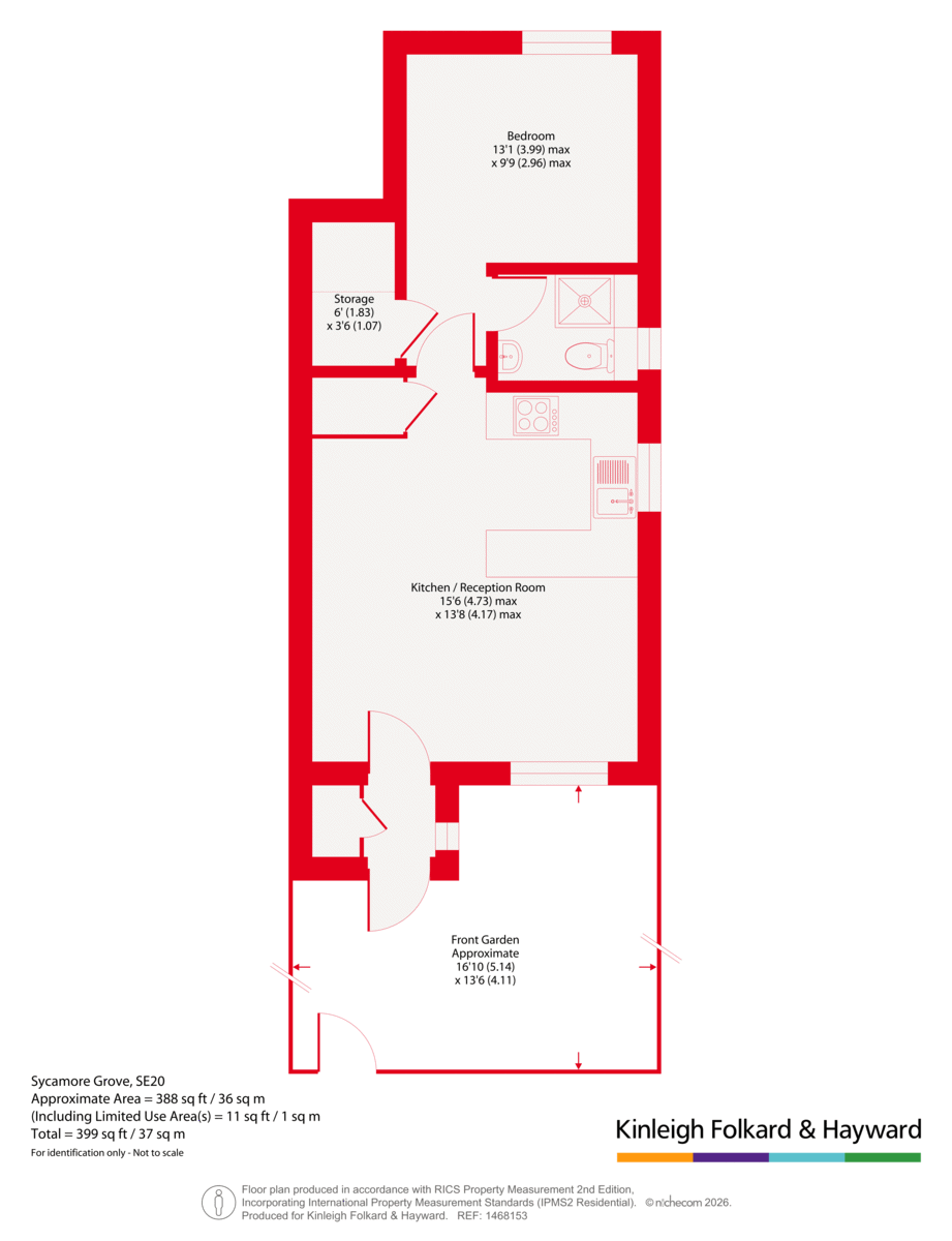 16, Sycamore Grove, London floorplan