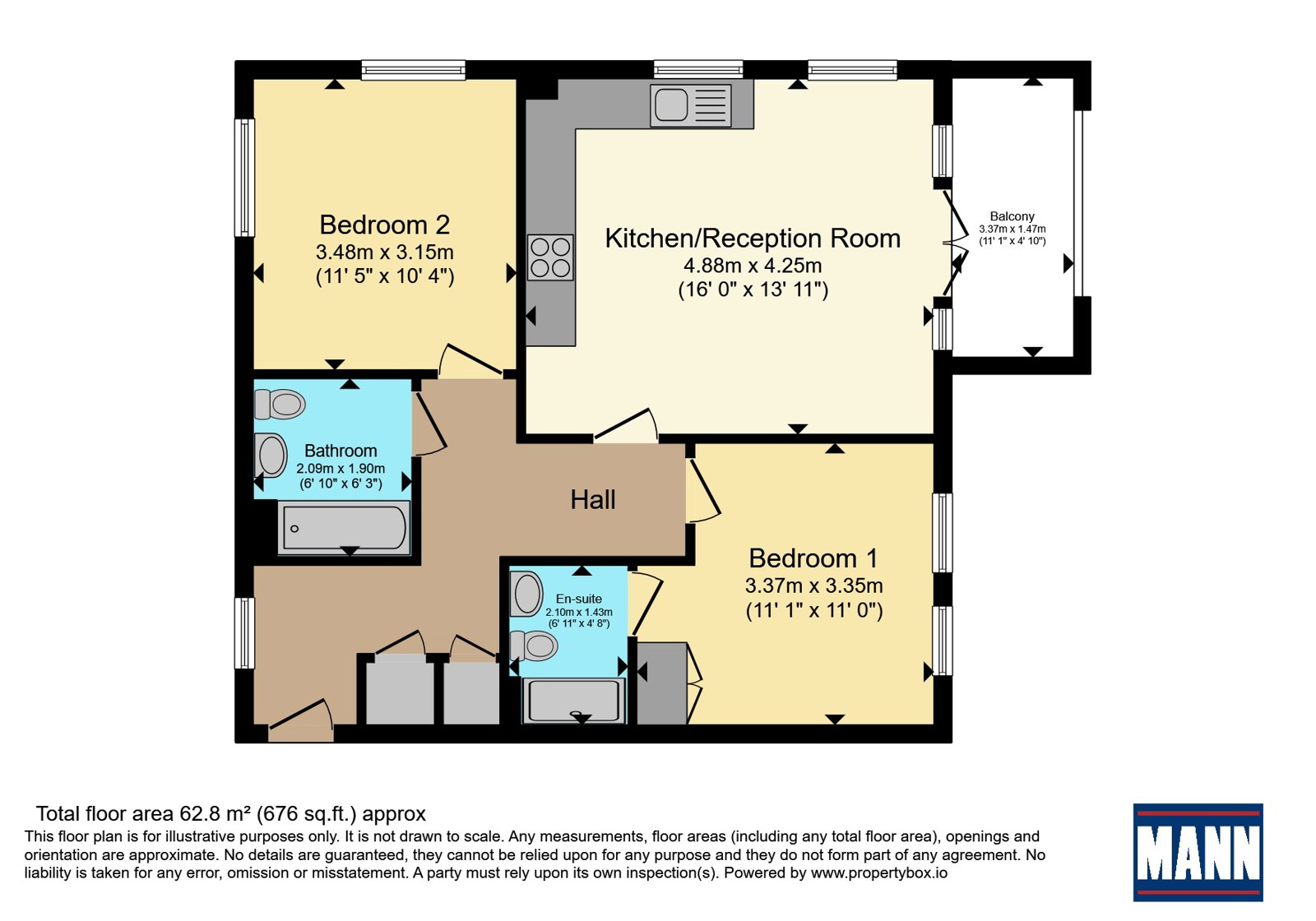38, Chapel Drive, Kent floorplan