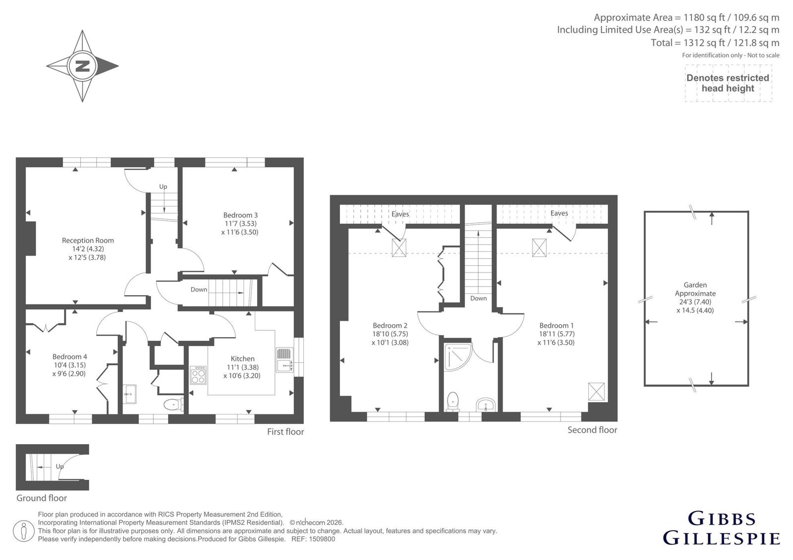 Bernays Close, Middlesex floorplan