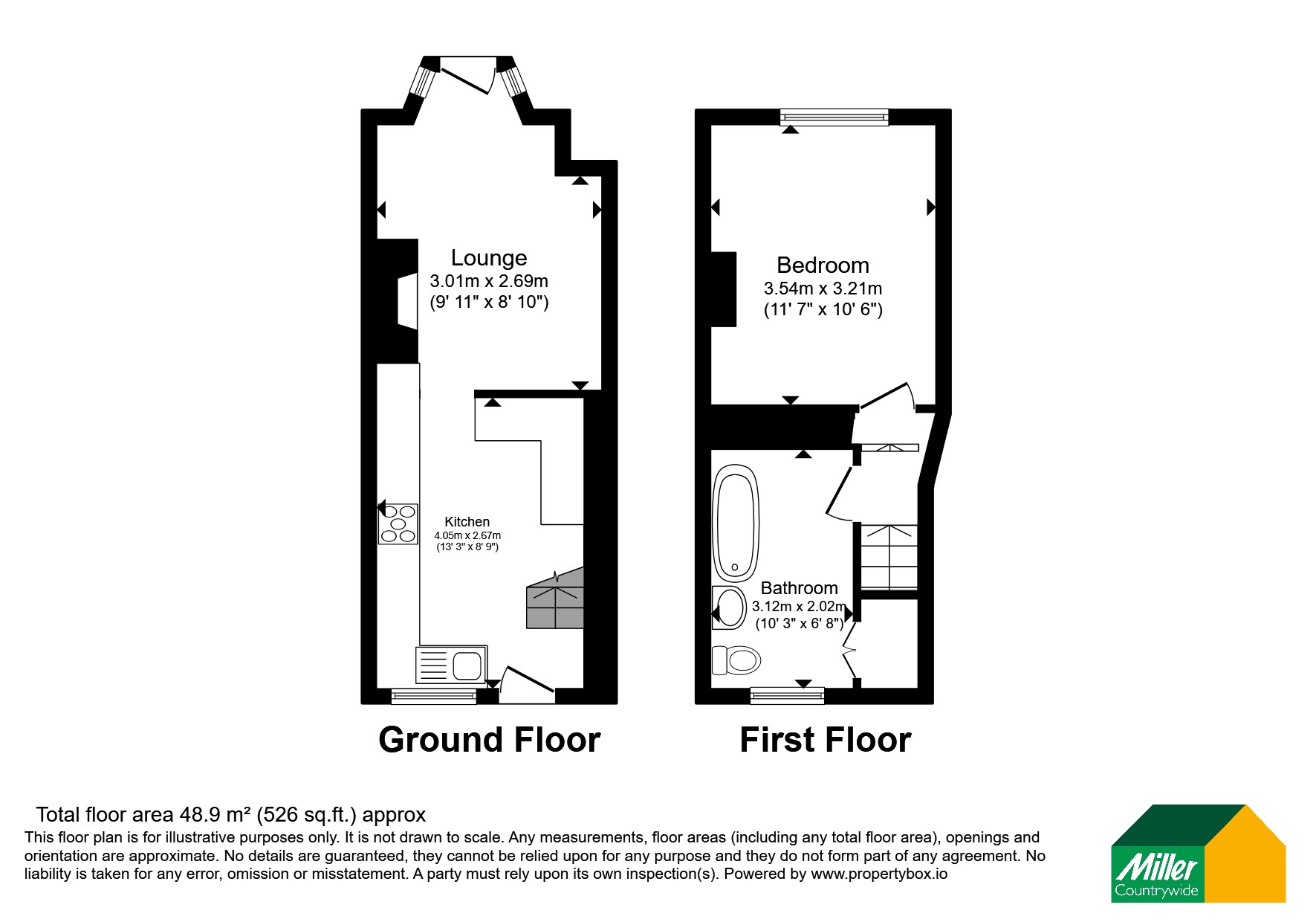 47, Egloshayle Road, Cornwall floorplan