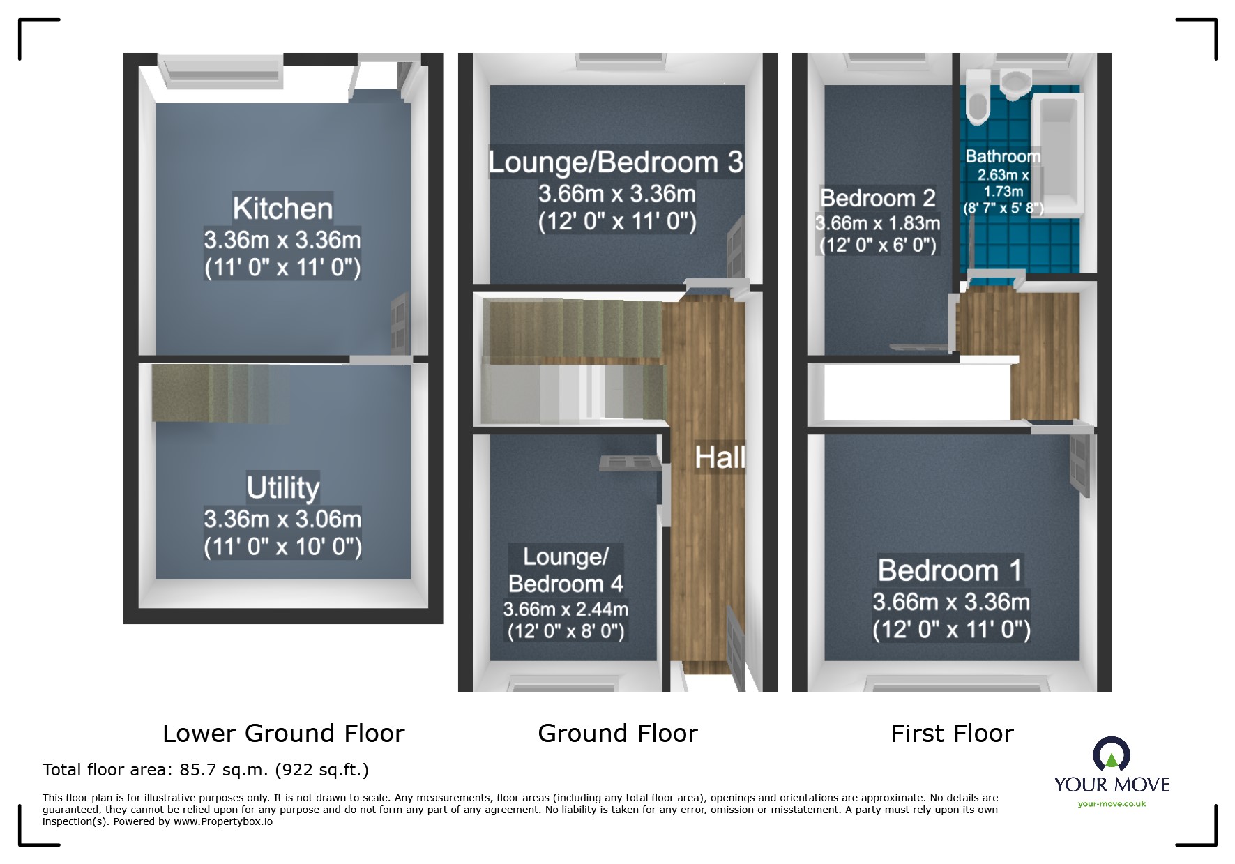 21, Edward Street, West Midlands floorplan