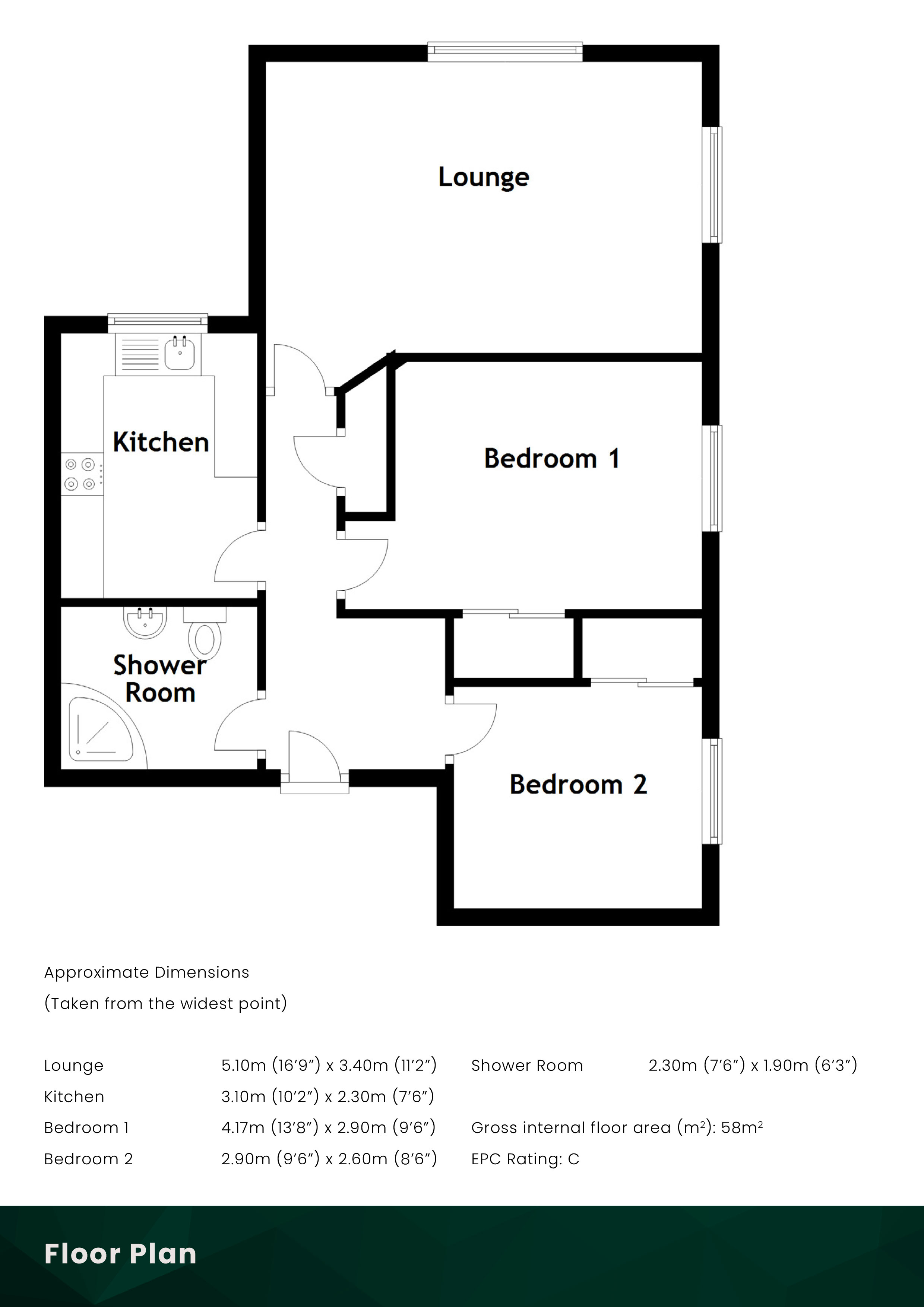 Harbour Place, Dalgety Bay, Fife KY11, 2 bedroom flat for sale