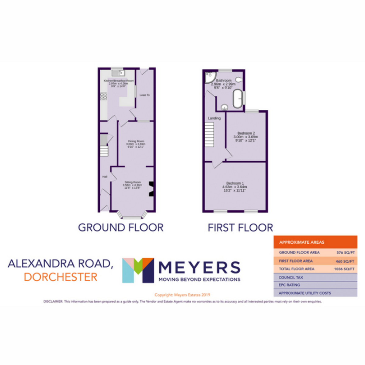 17, Alexandra Road, Dorchester floorplan